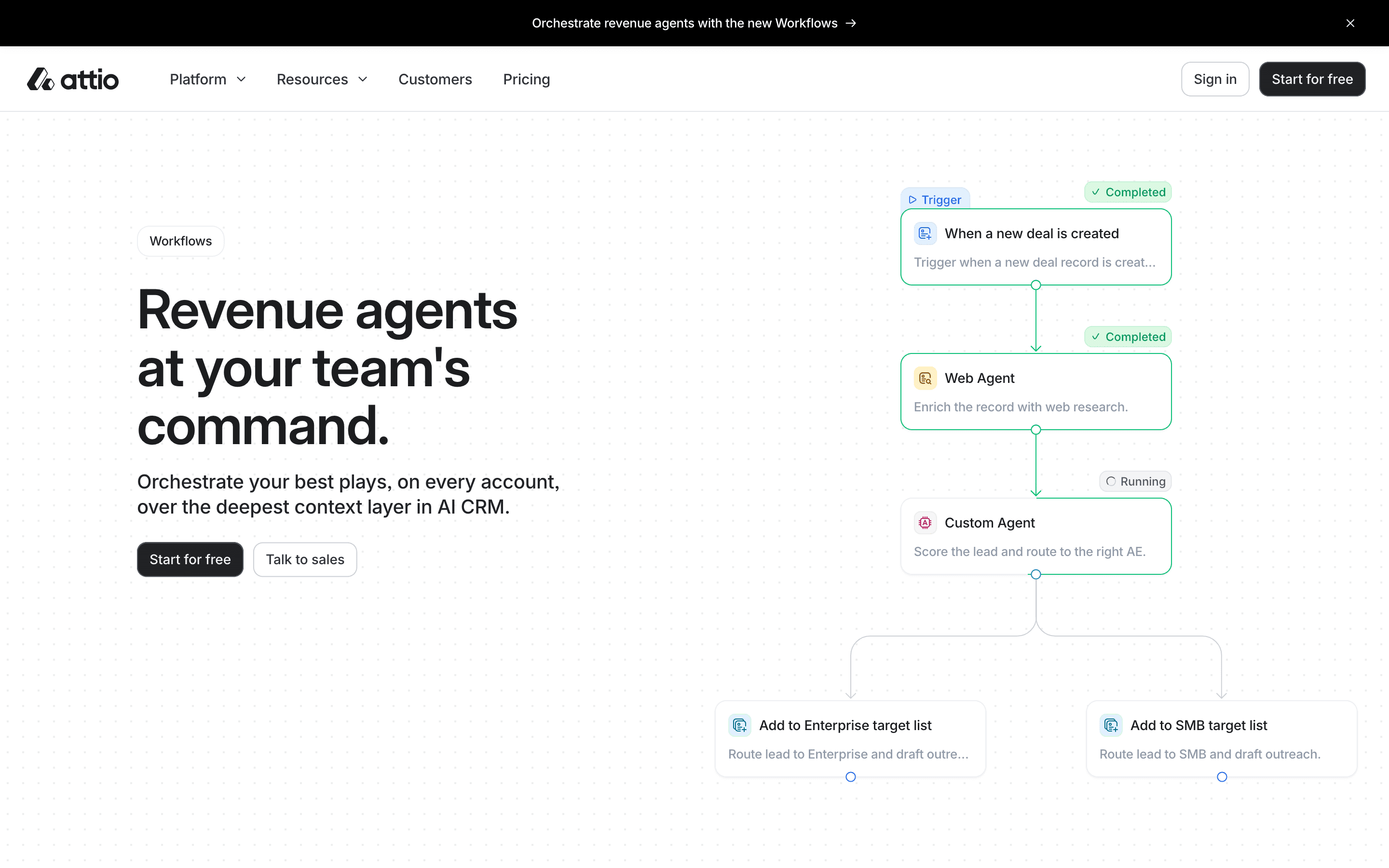 Attio: Workflows