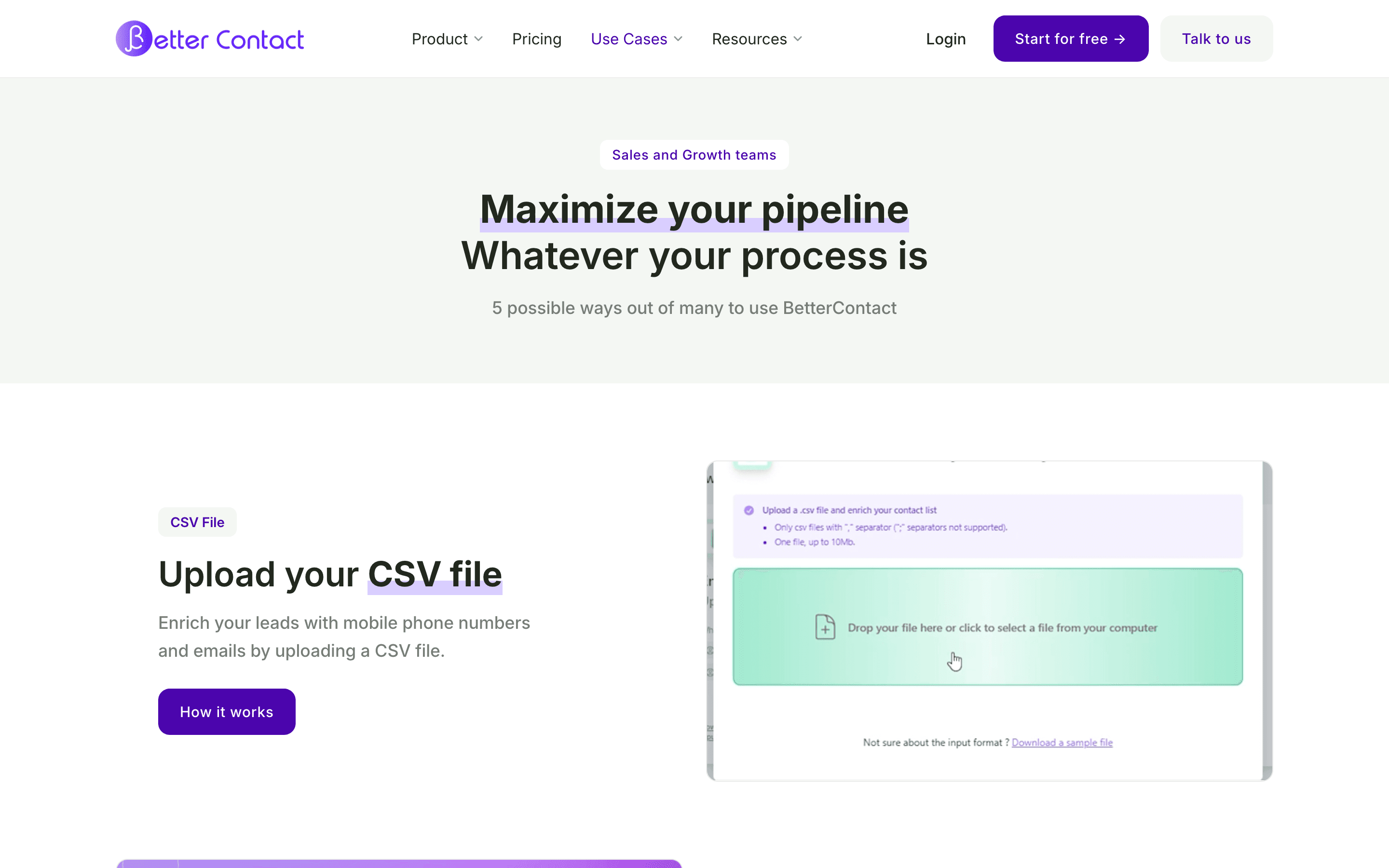 BetterContact: Features