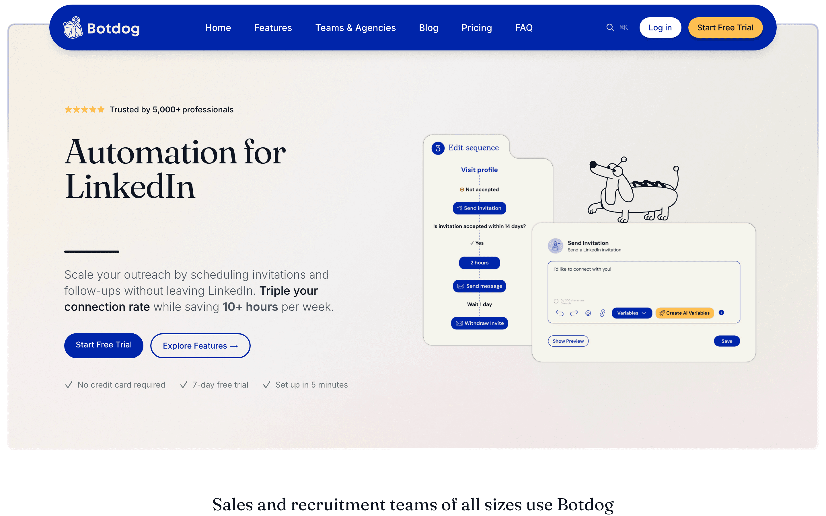 Botdog homepage
