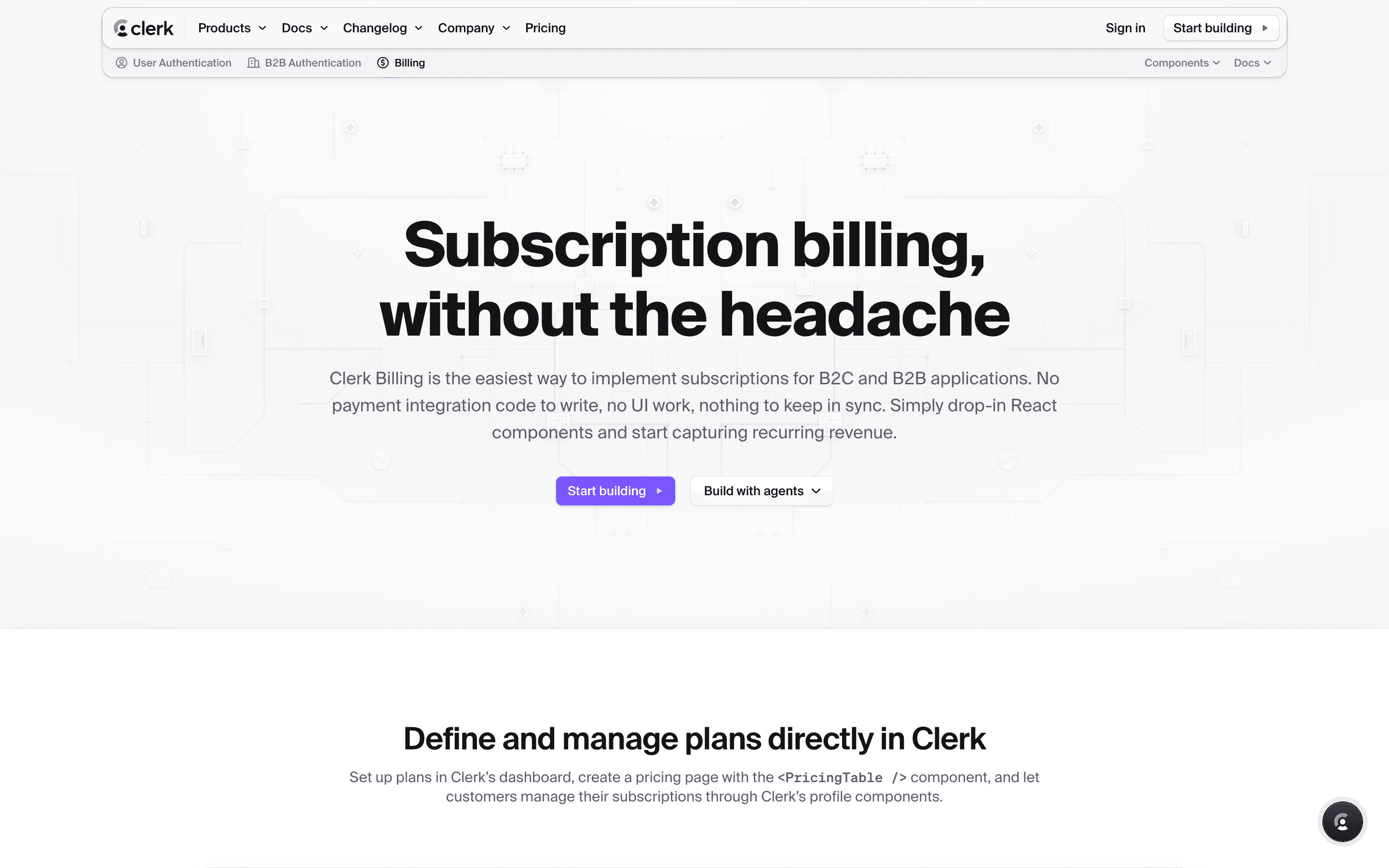 Clerk: Billing