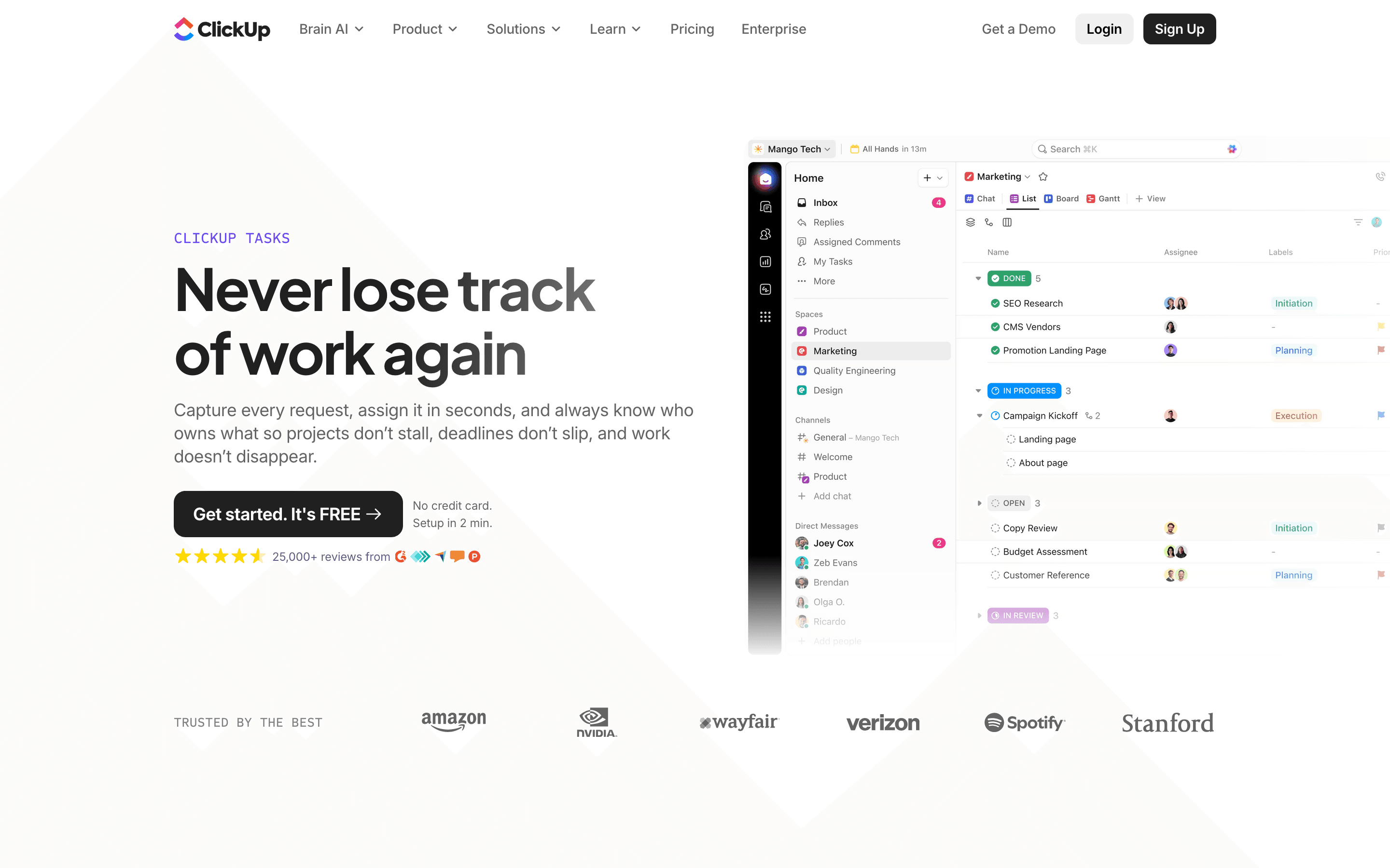 ClickUp: Tasks