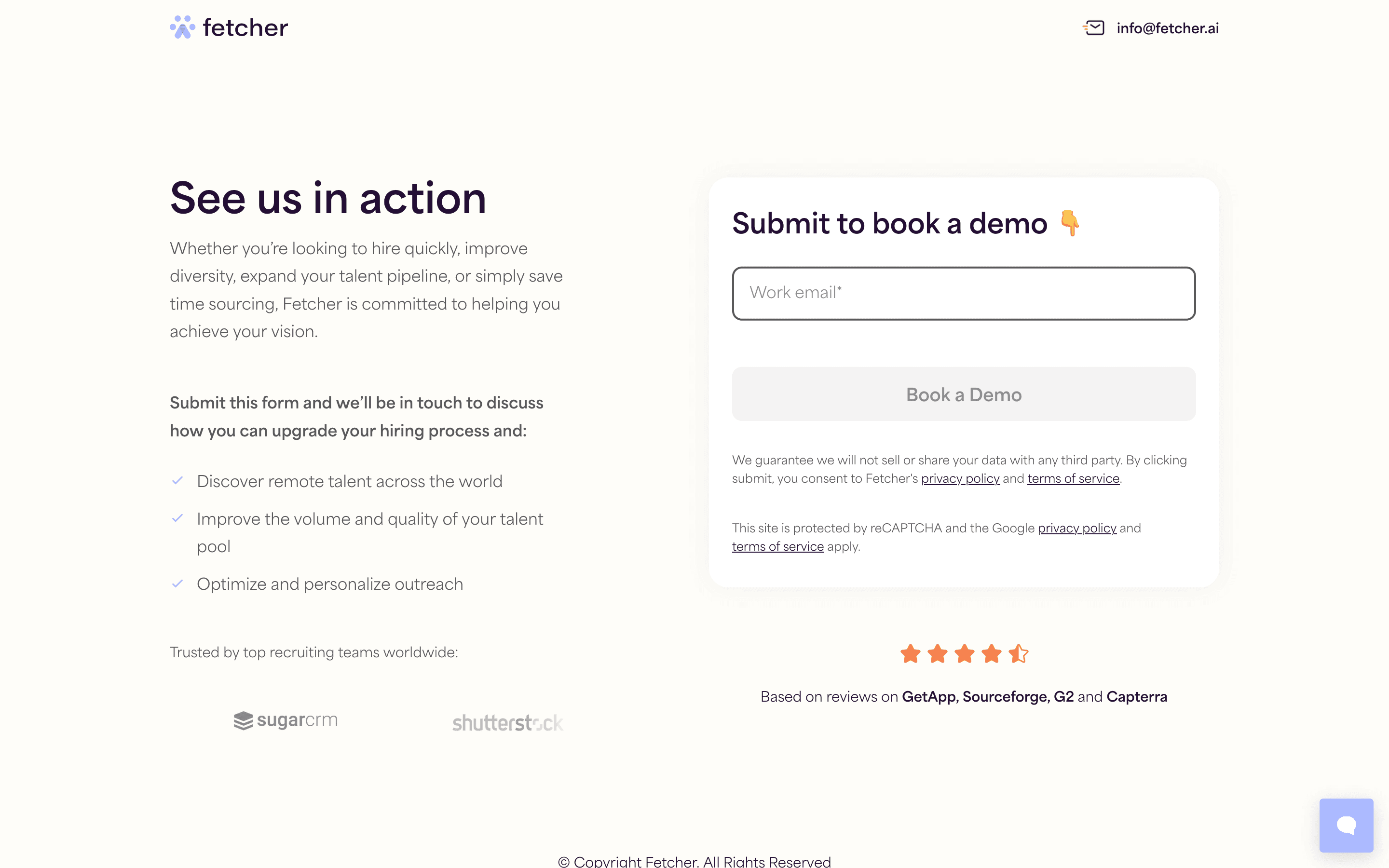 Fetcher homepage