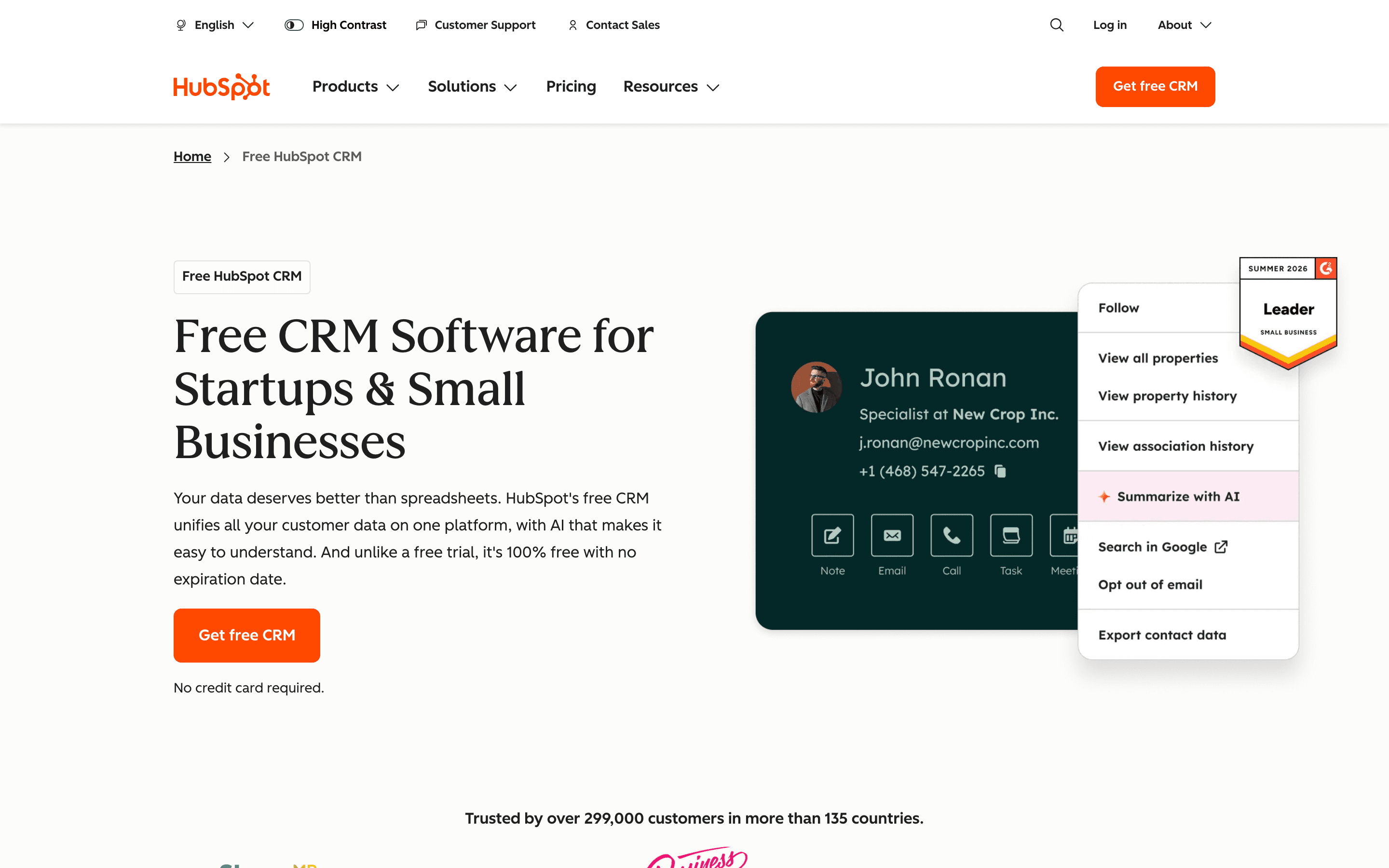 HubSpot: Crm