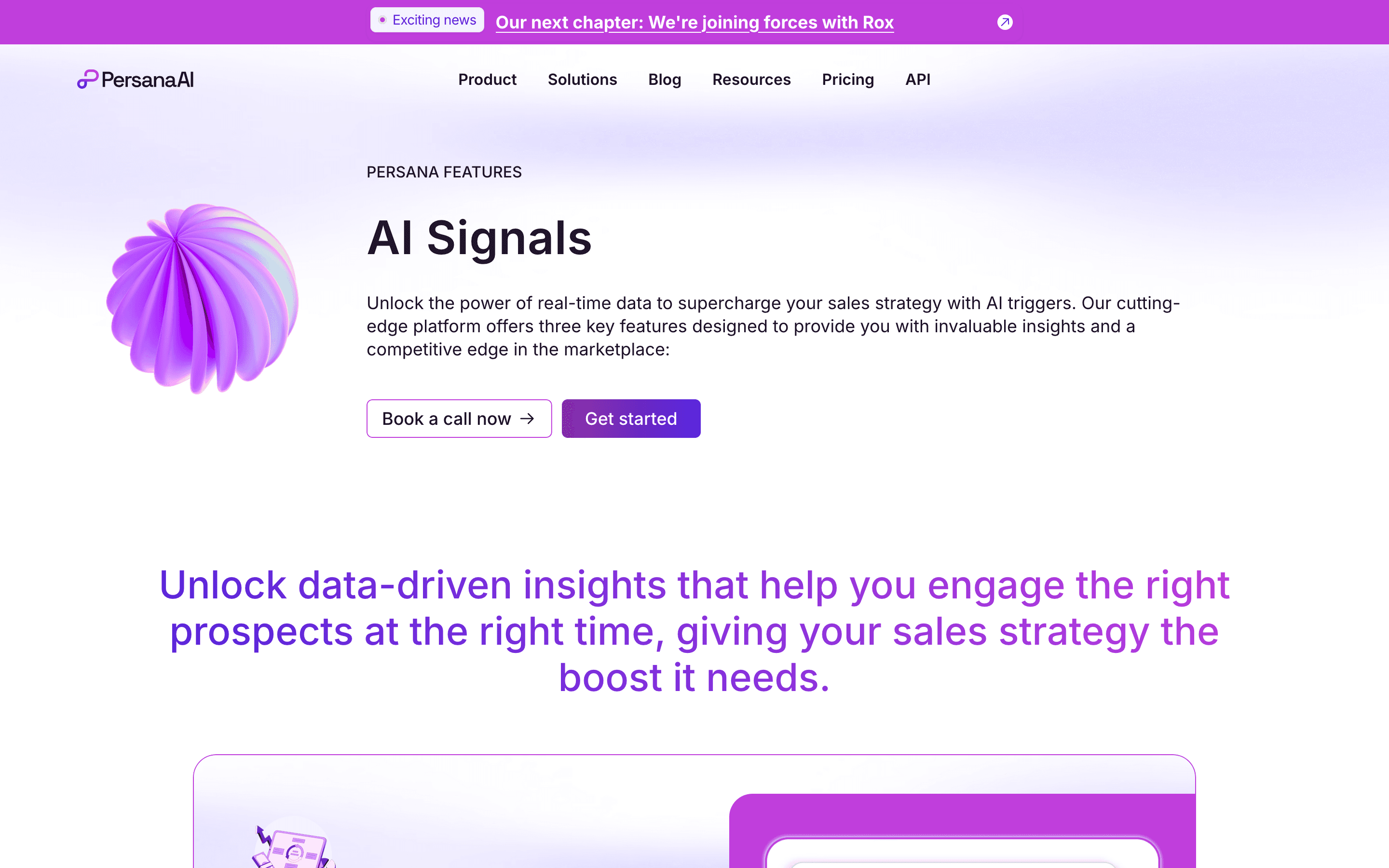 Persana AI: Ai signals