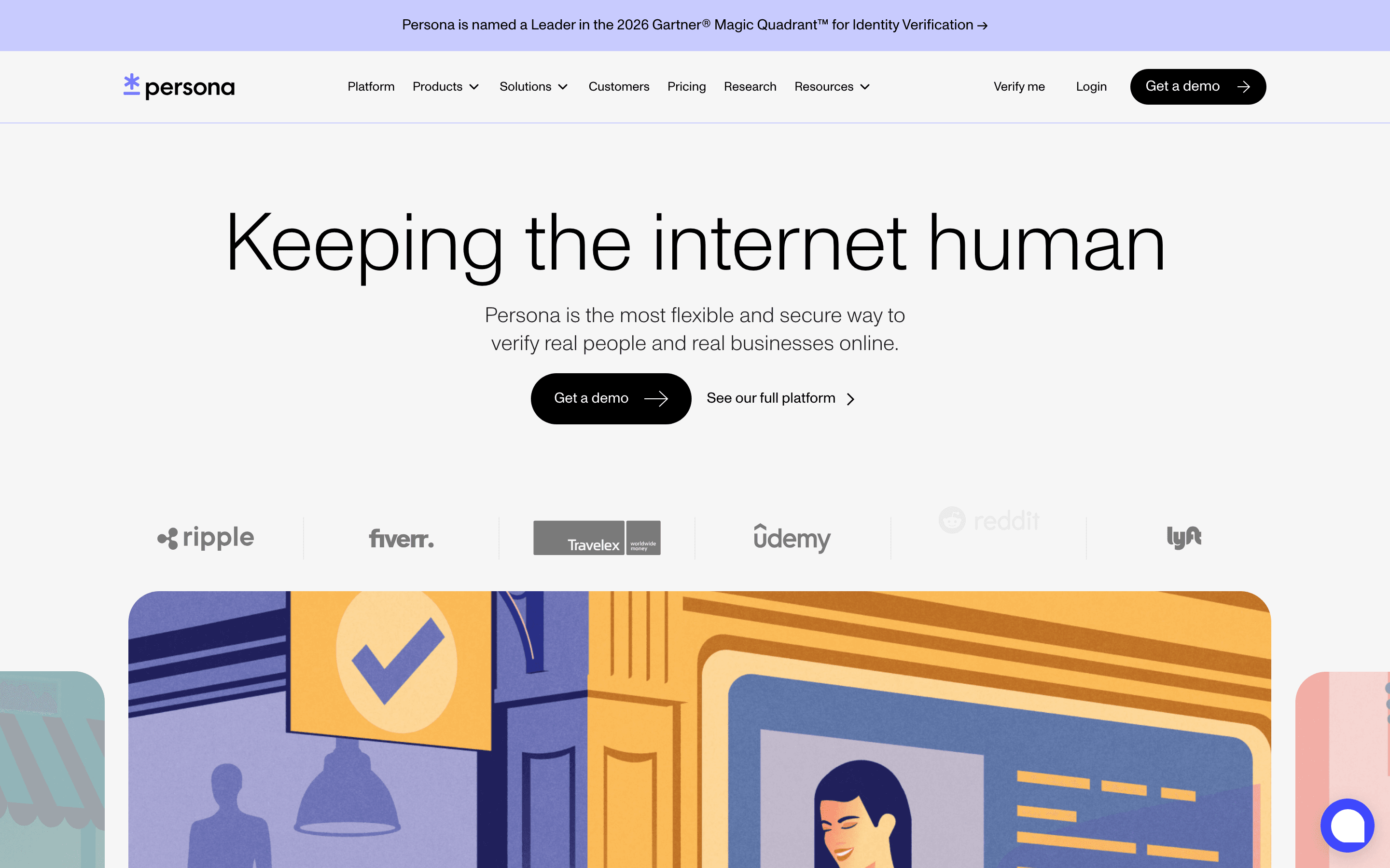 Persona homepage