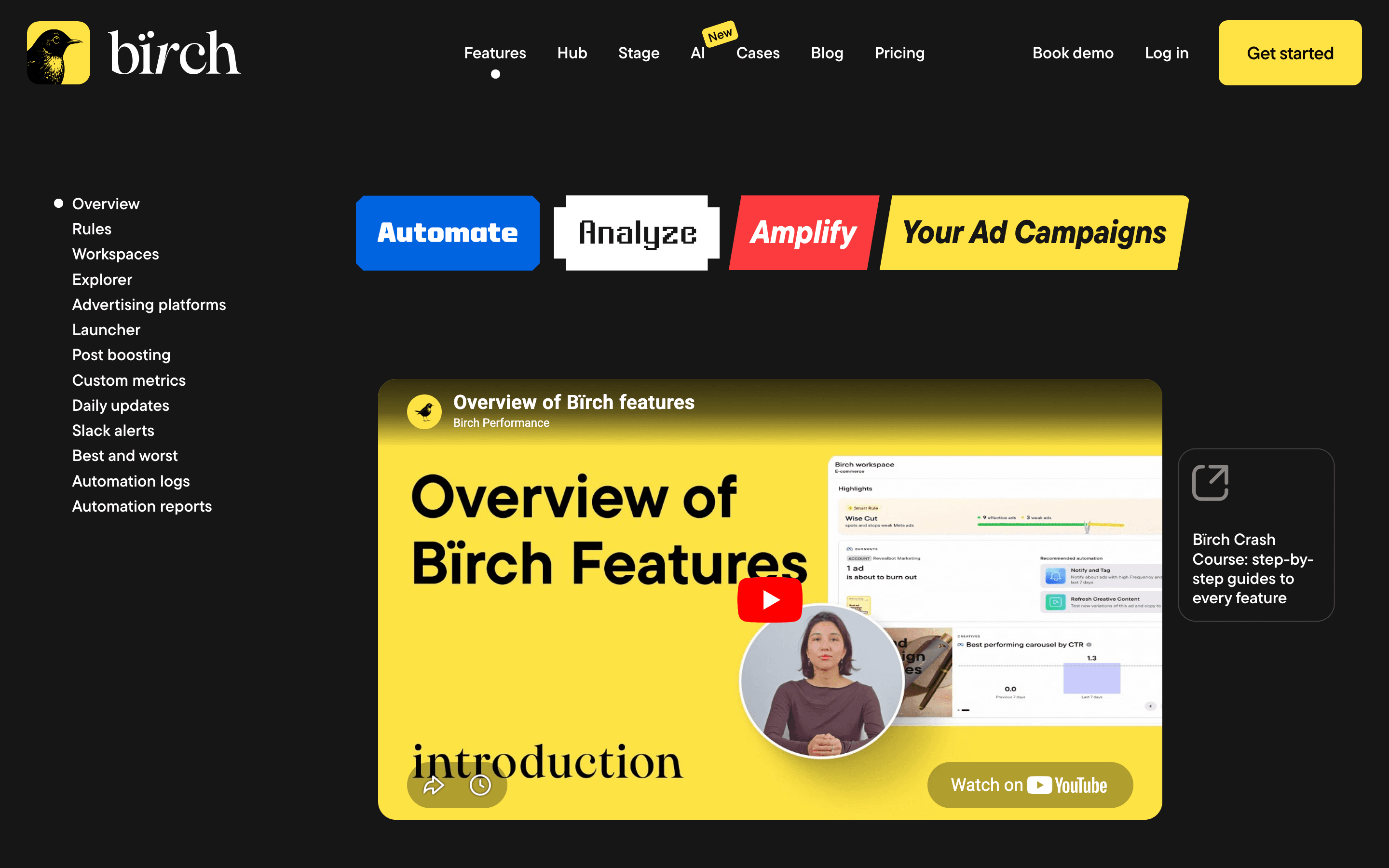 Revealbot: Features