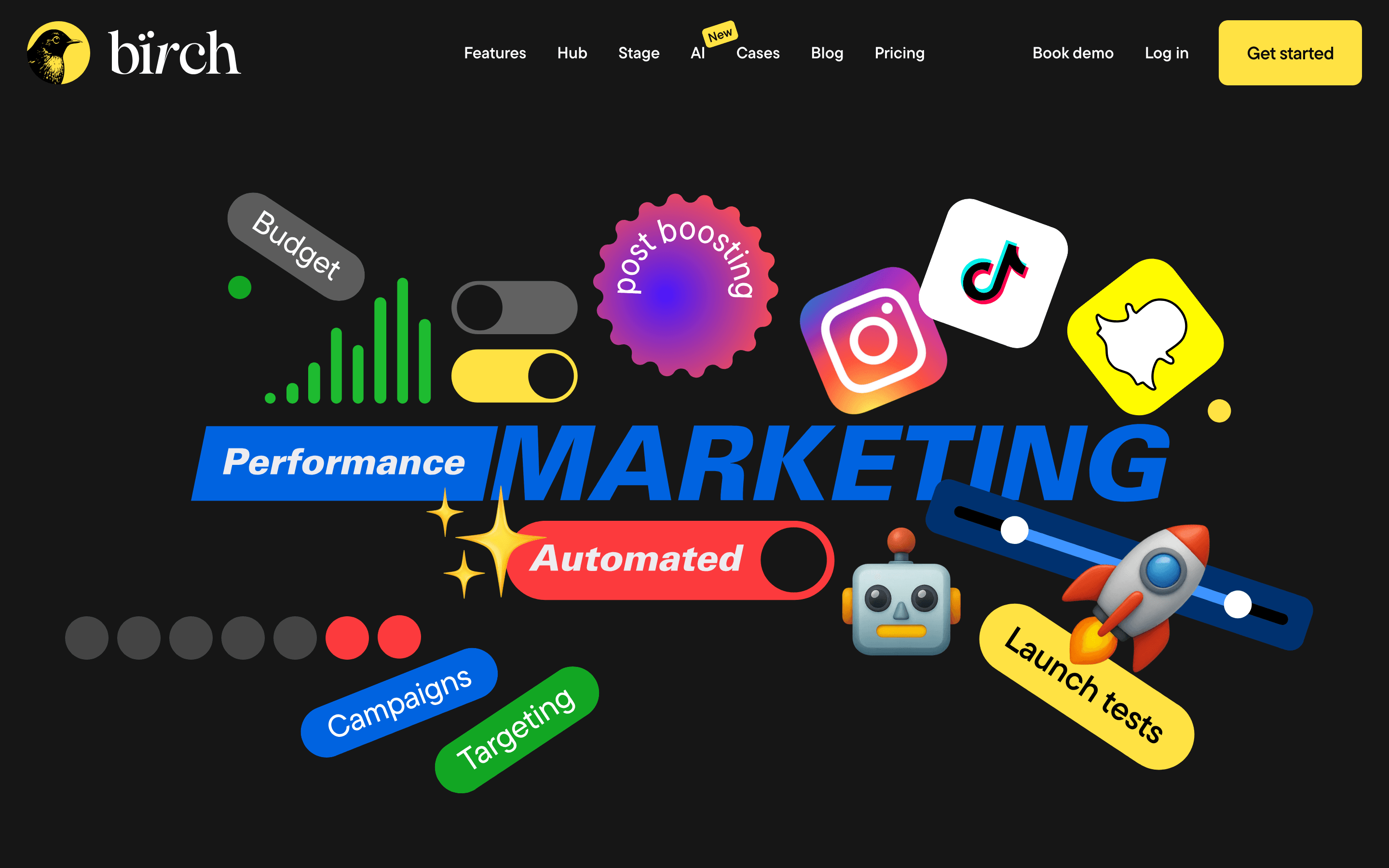 Revealbot homepage