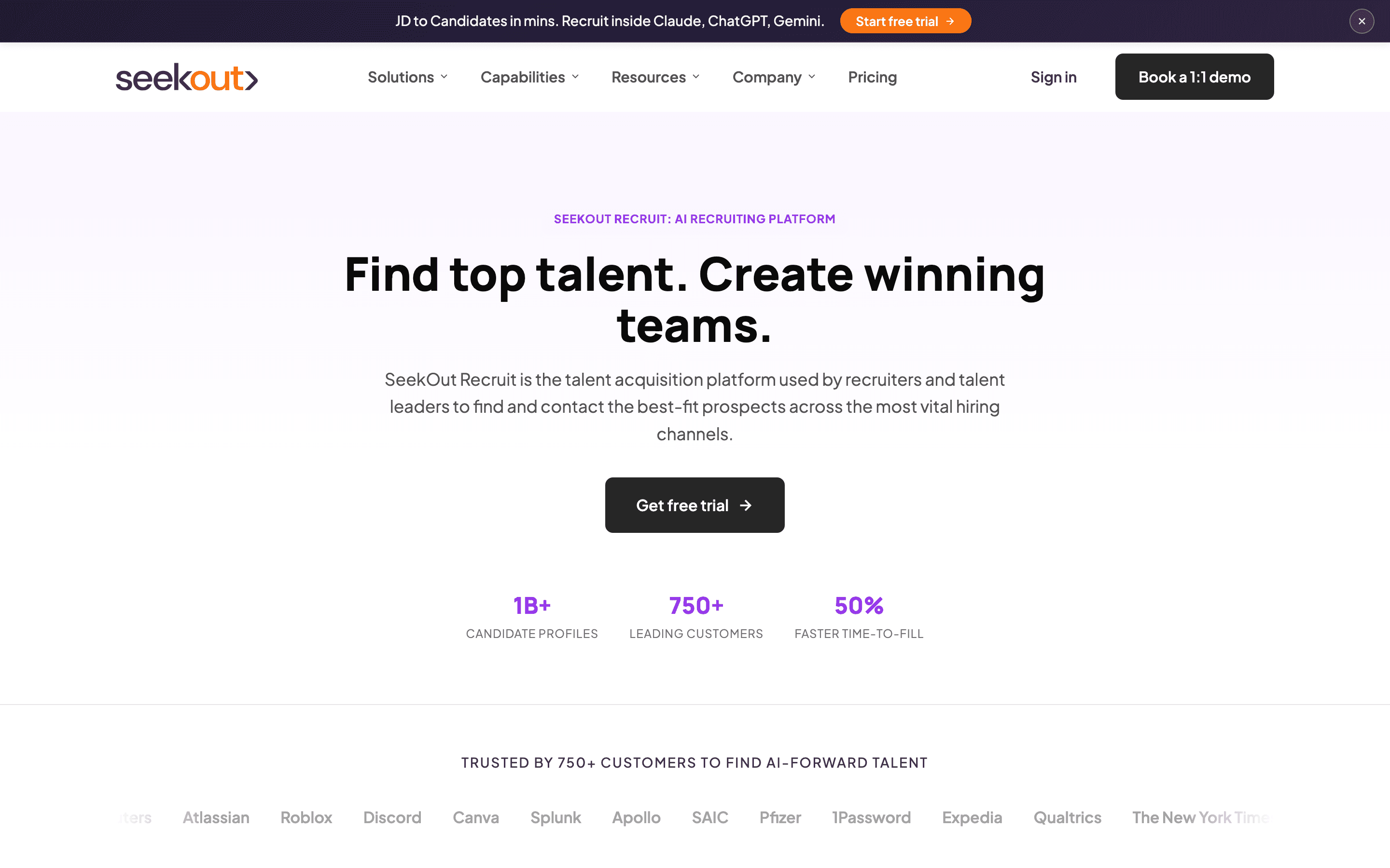 SeekOut: Recruit