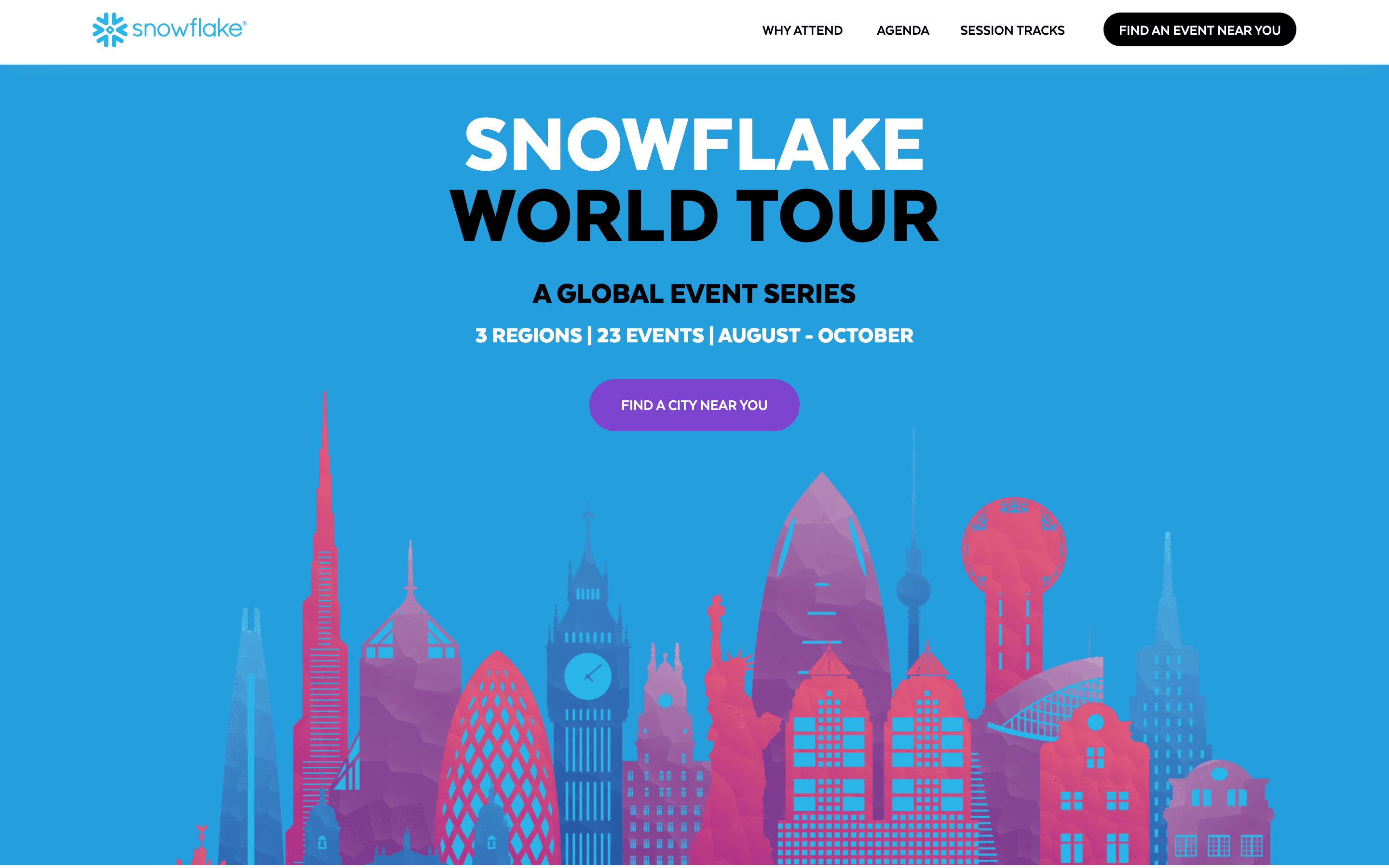 Snowflake: World tour