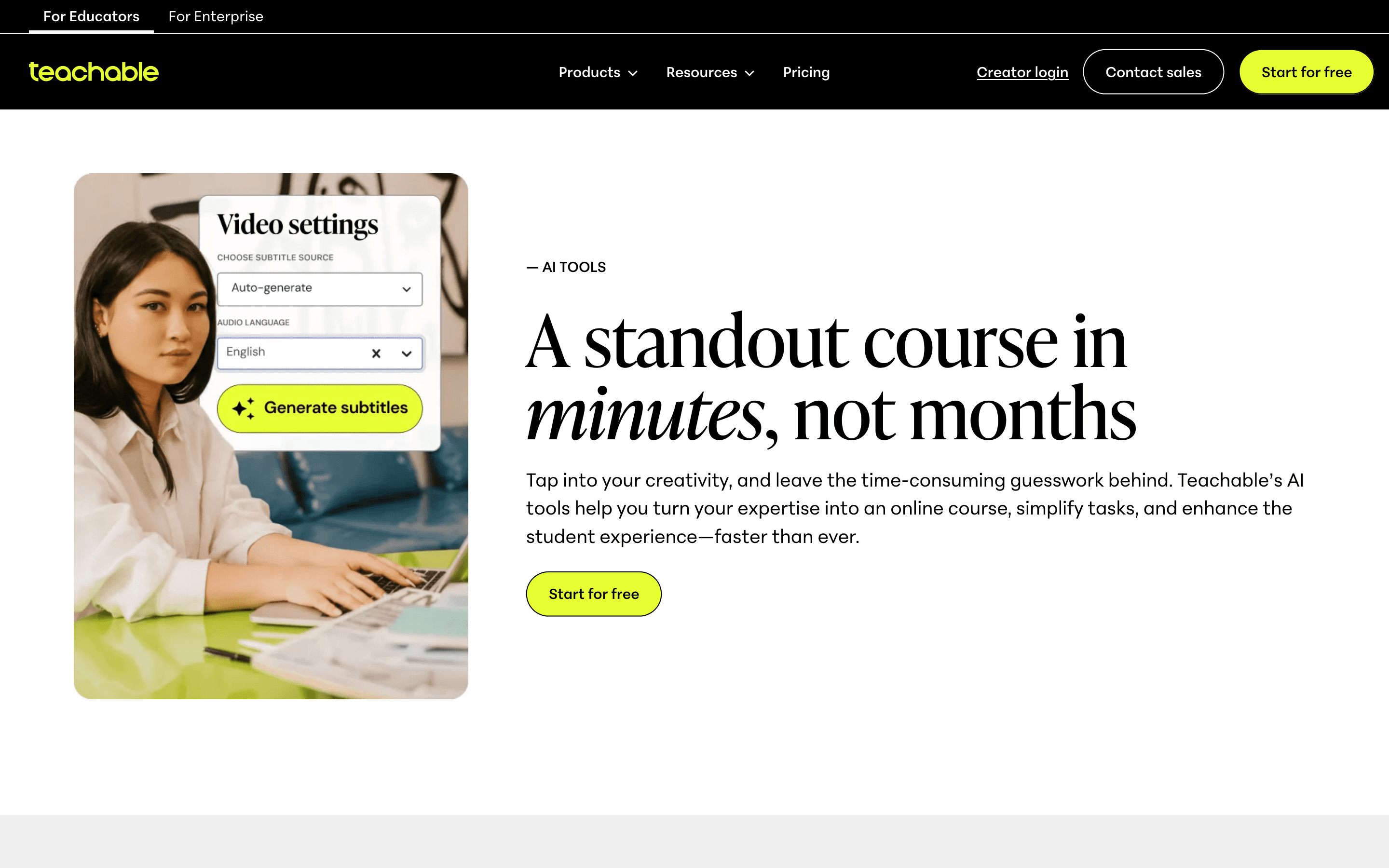 Teachable: Ai hub