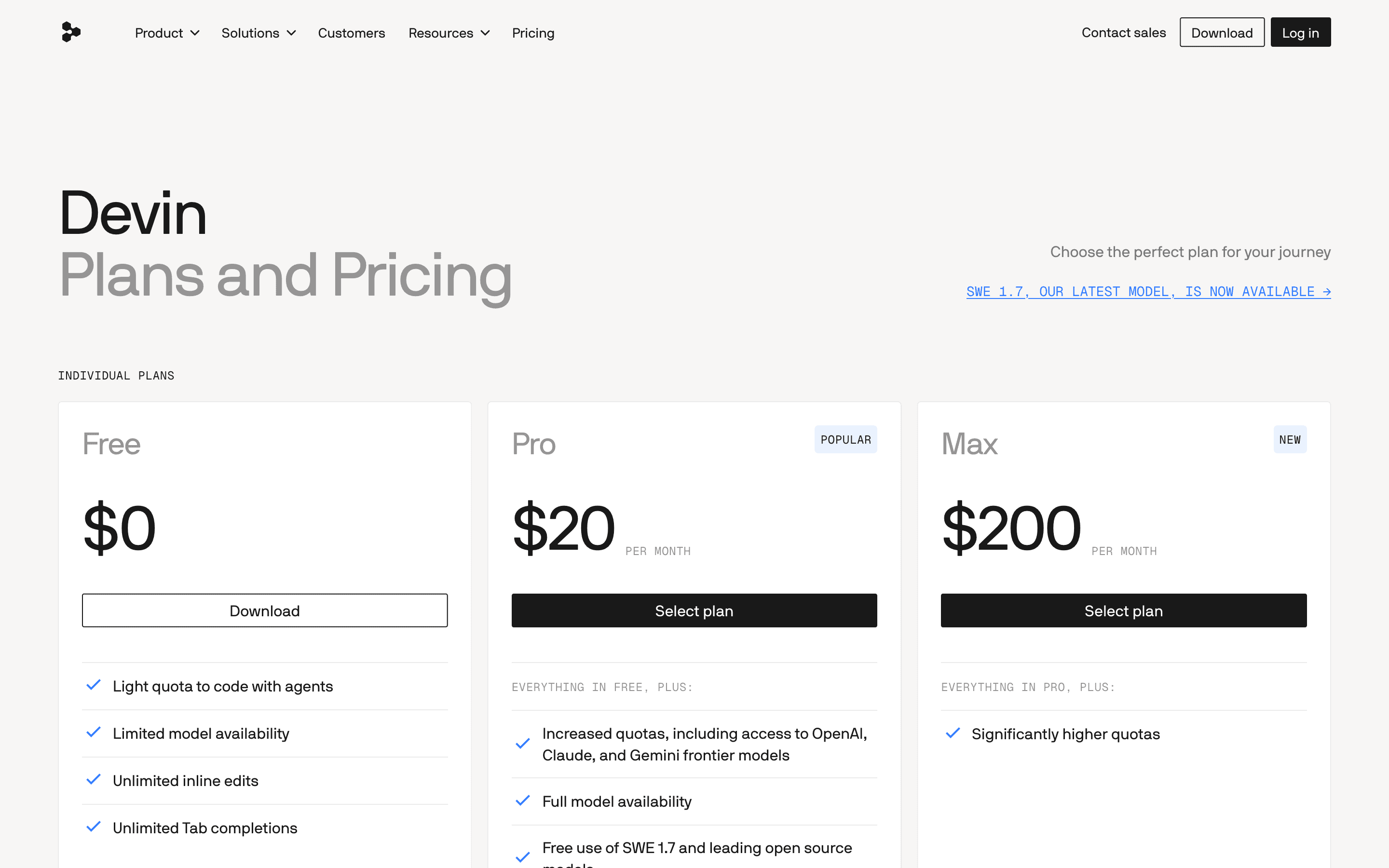 Windsurf pricing