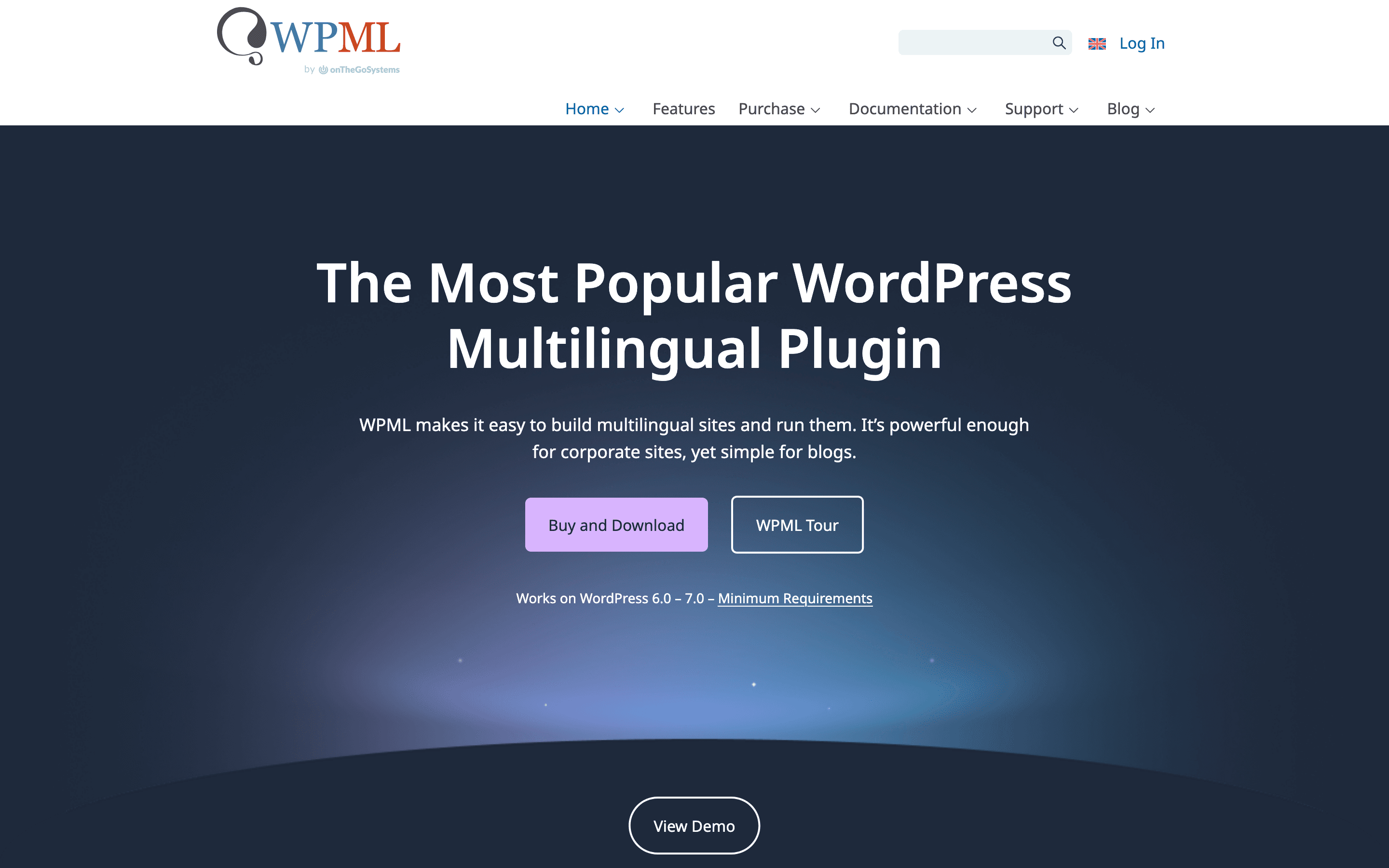 WPML homepage
