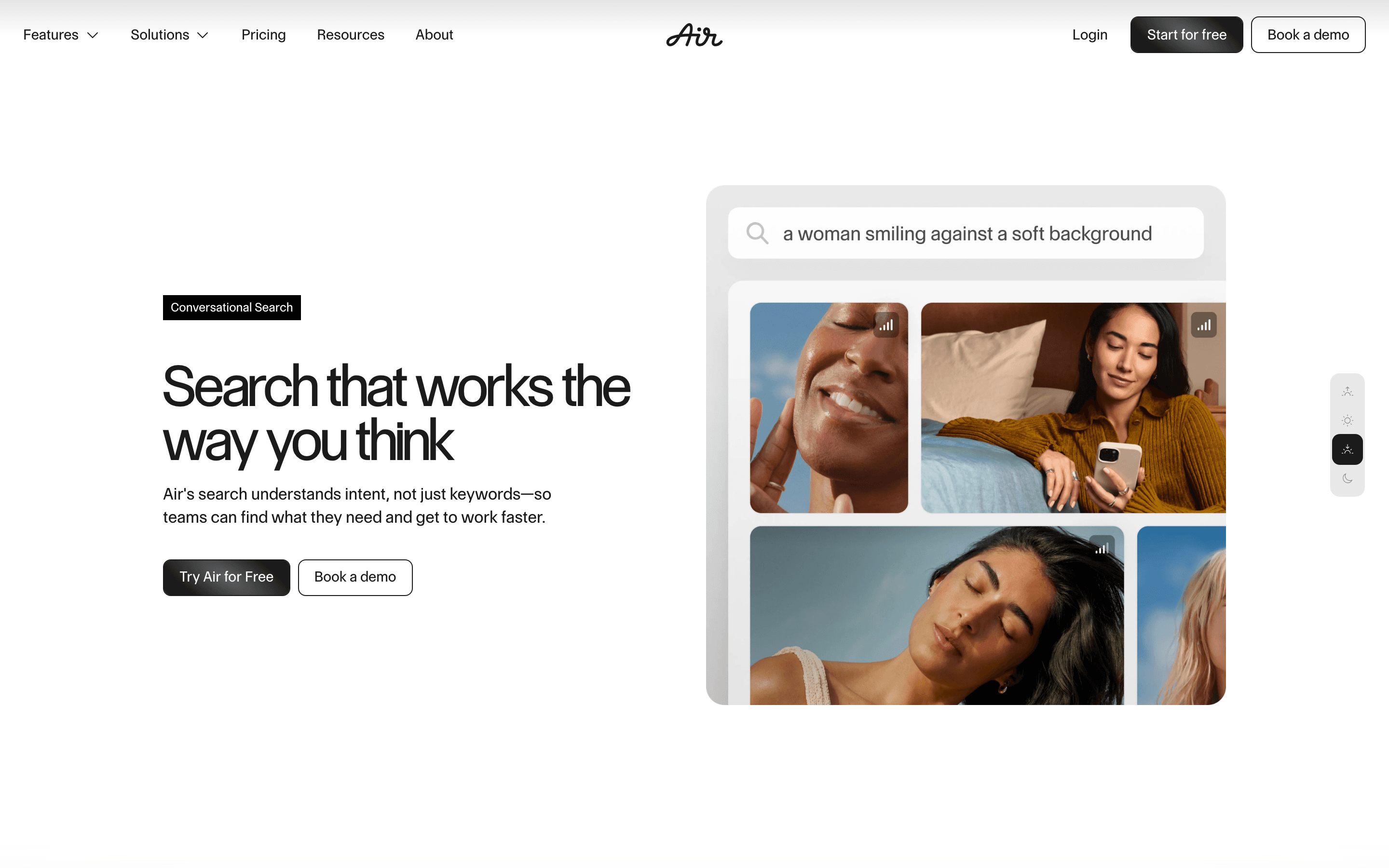 Air: Conversational search