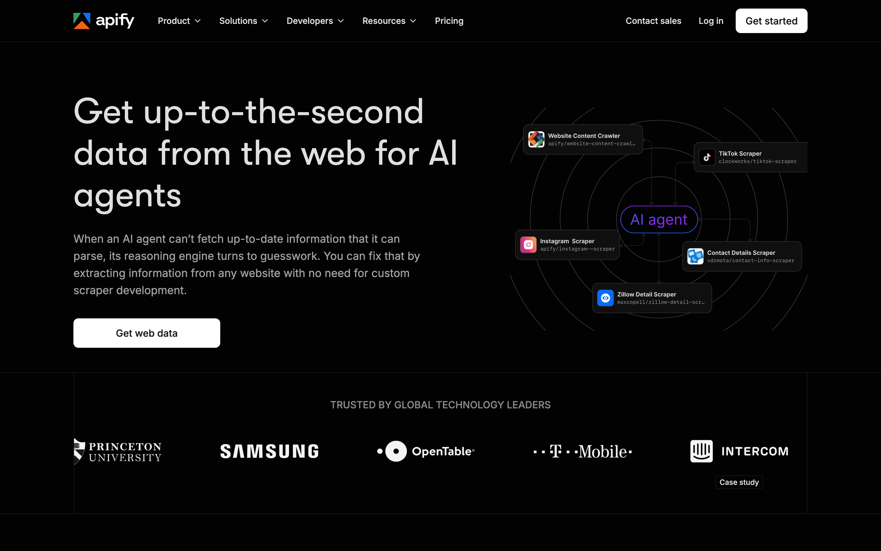 Apify: Data for ai agents