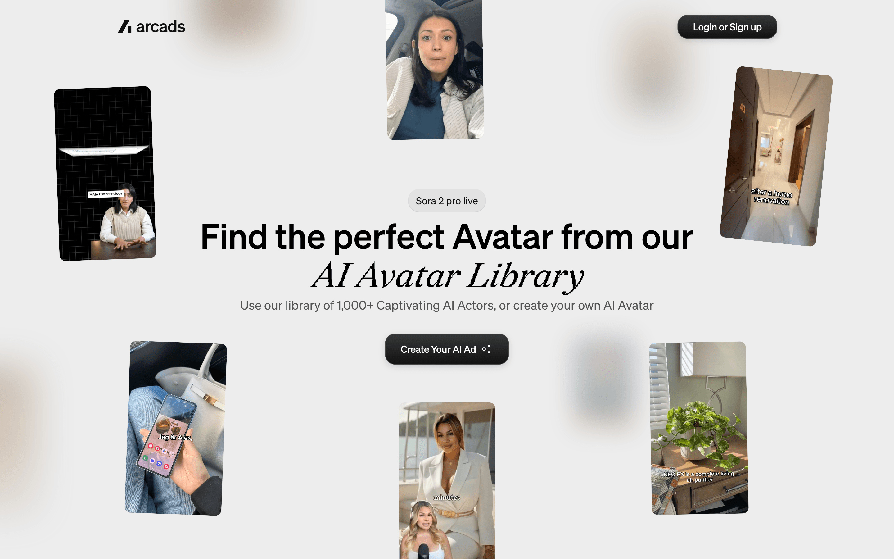 Arcads: Ai avatars
