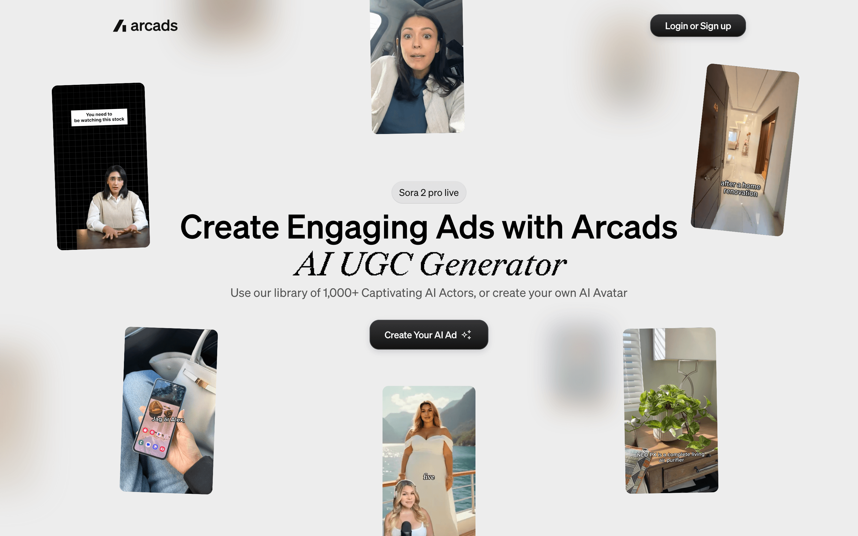 Arcads: Ai ugc video