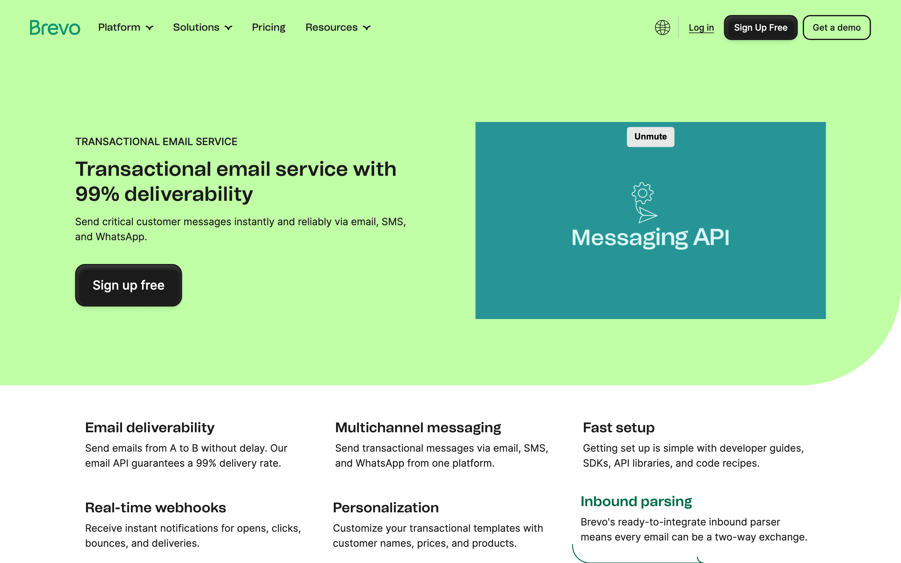 Brevo: Transactional email