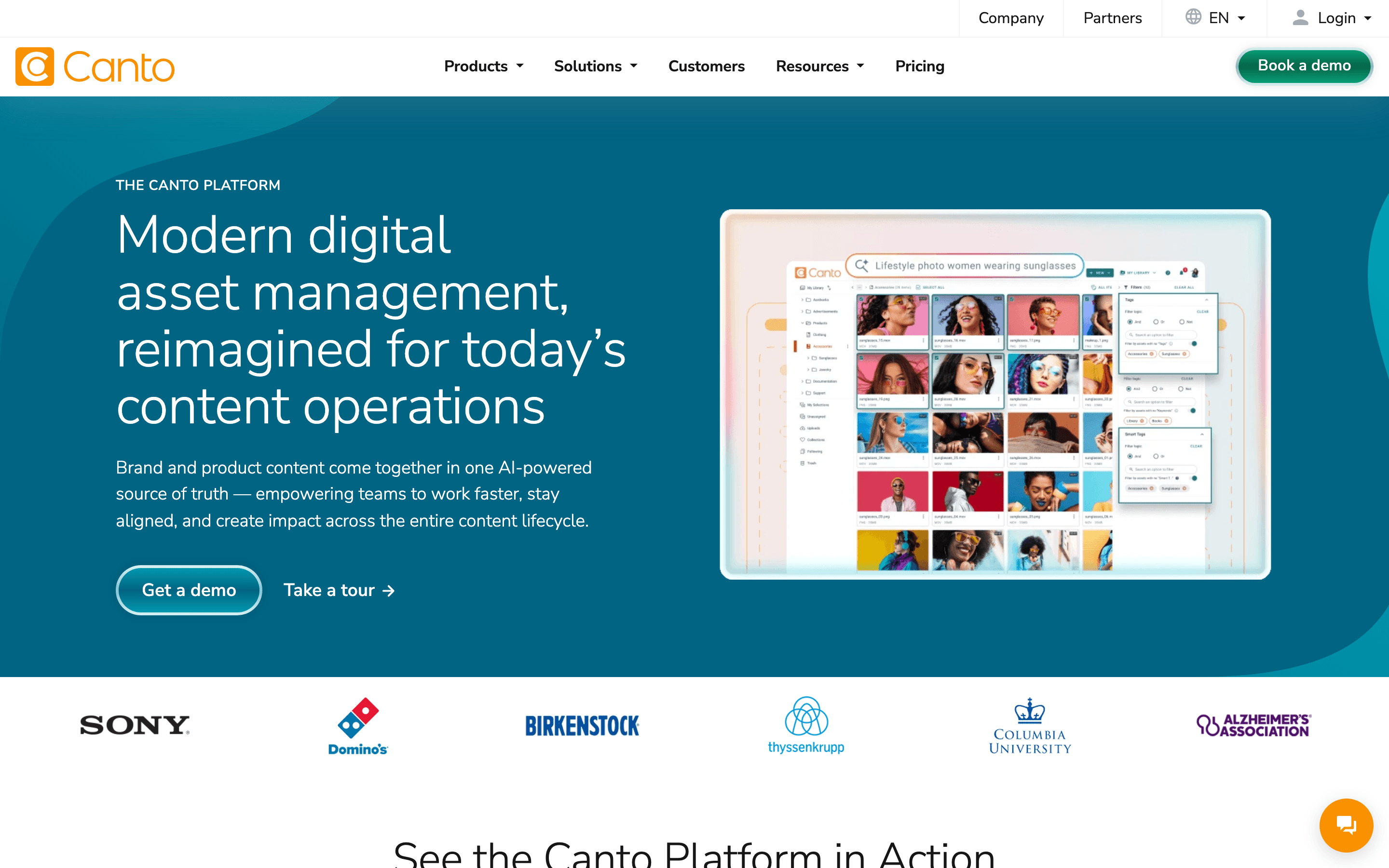 Canto: Product