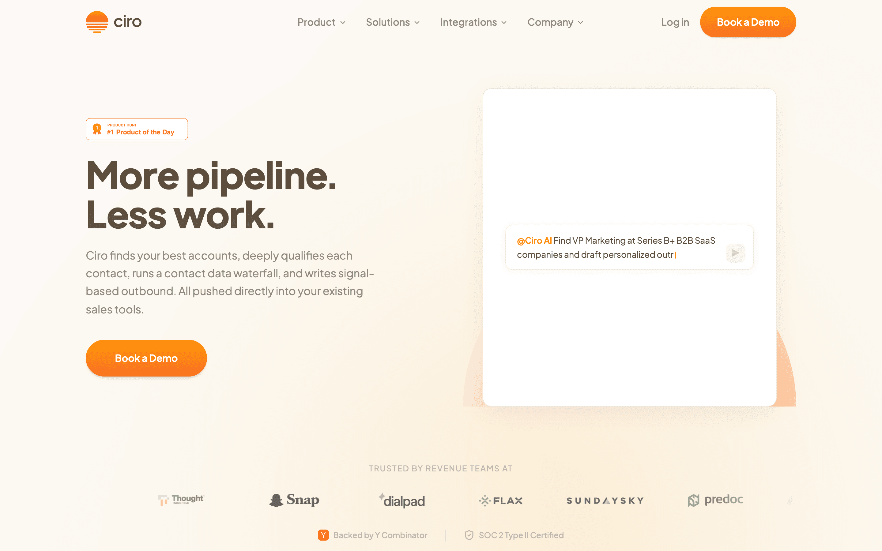 Ciro homepage