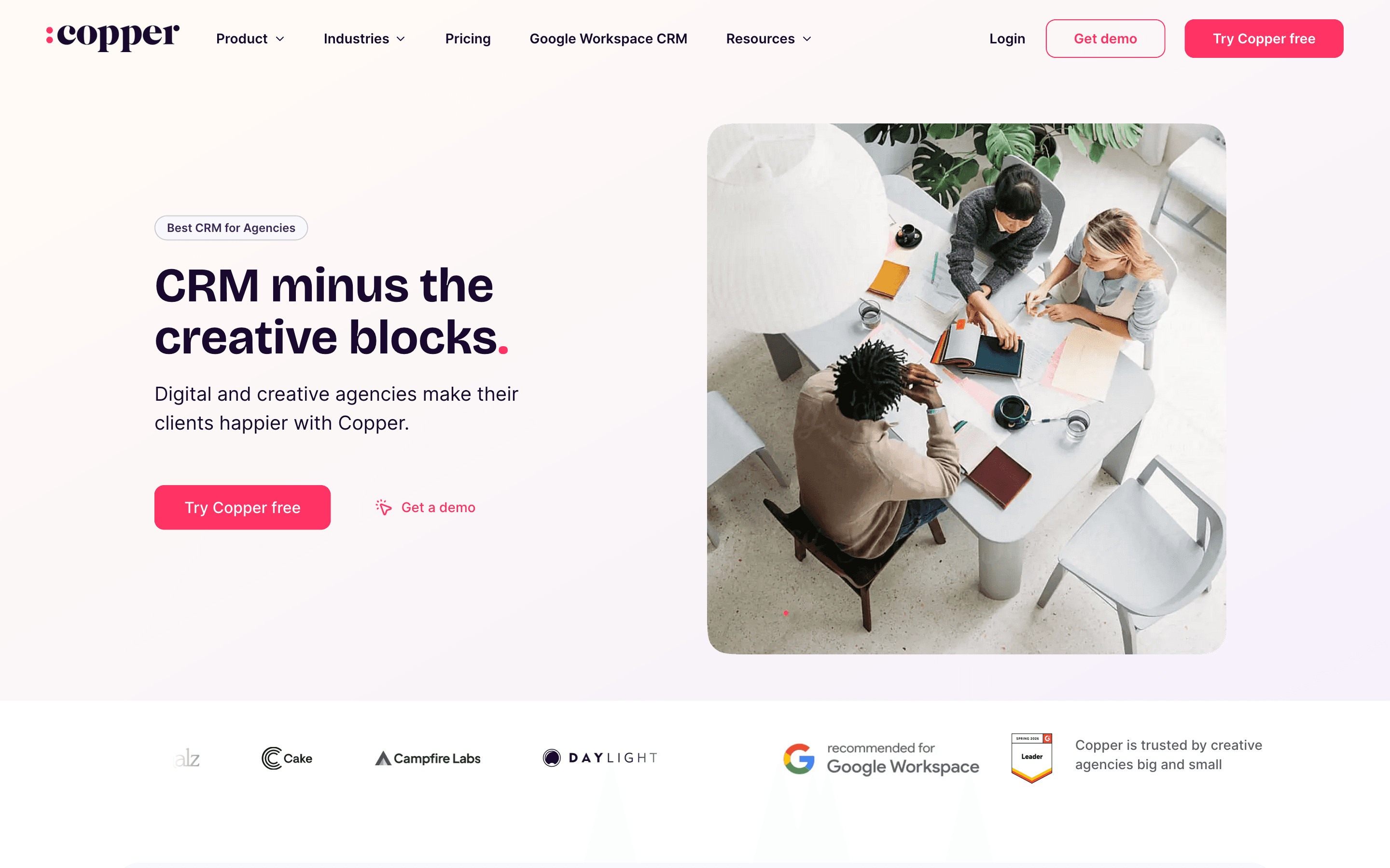 Copper: Agency crm