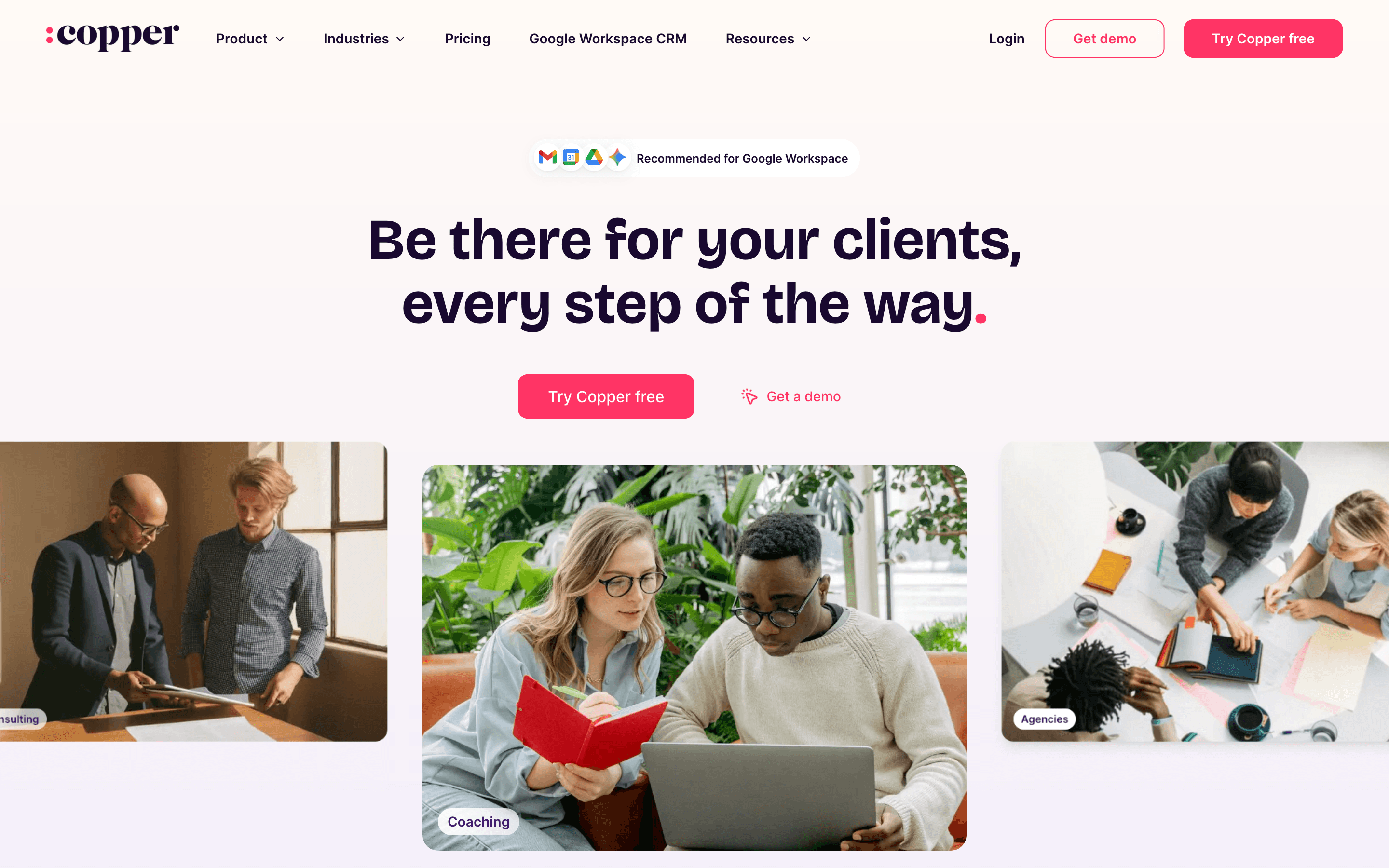 Copper homepage