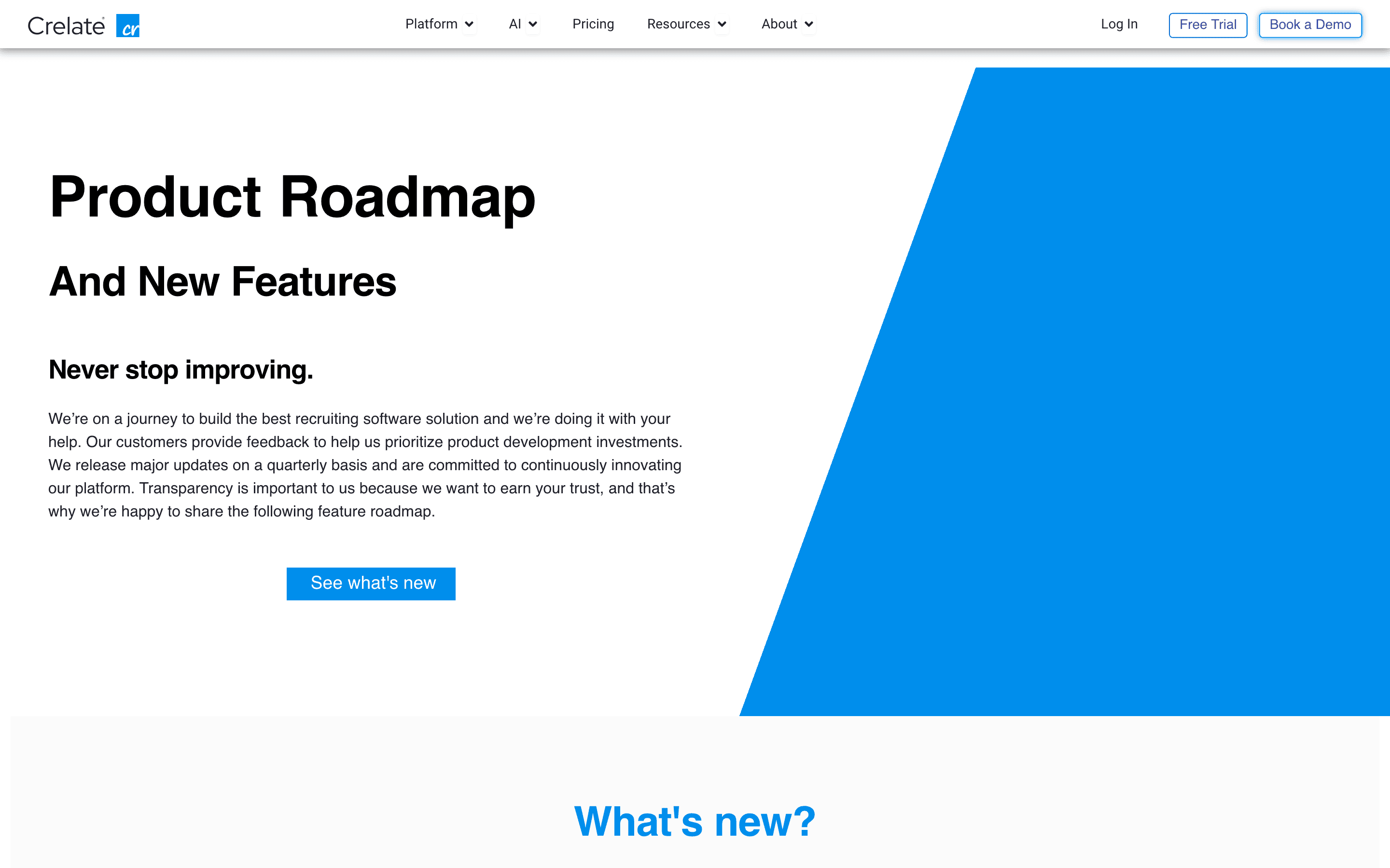 Crelate: Roadmap