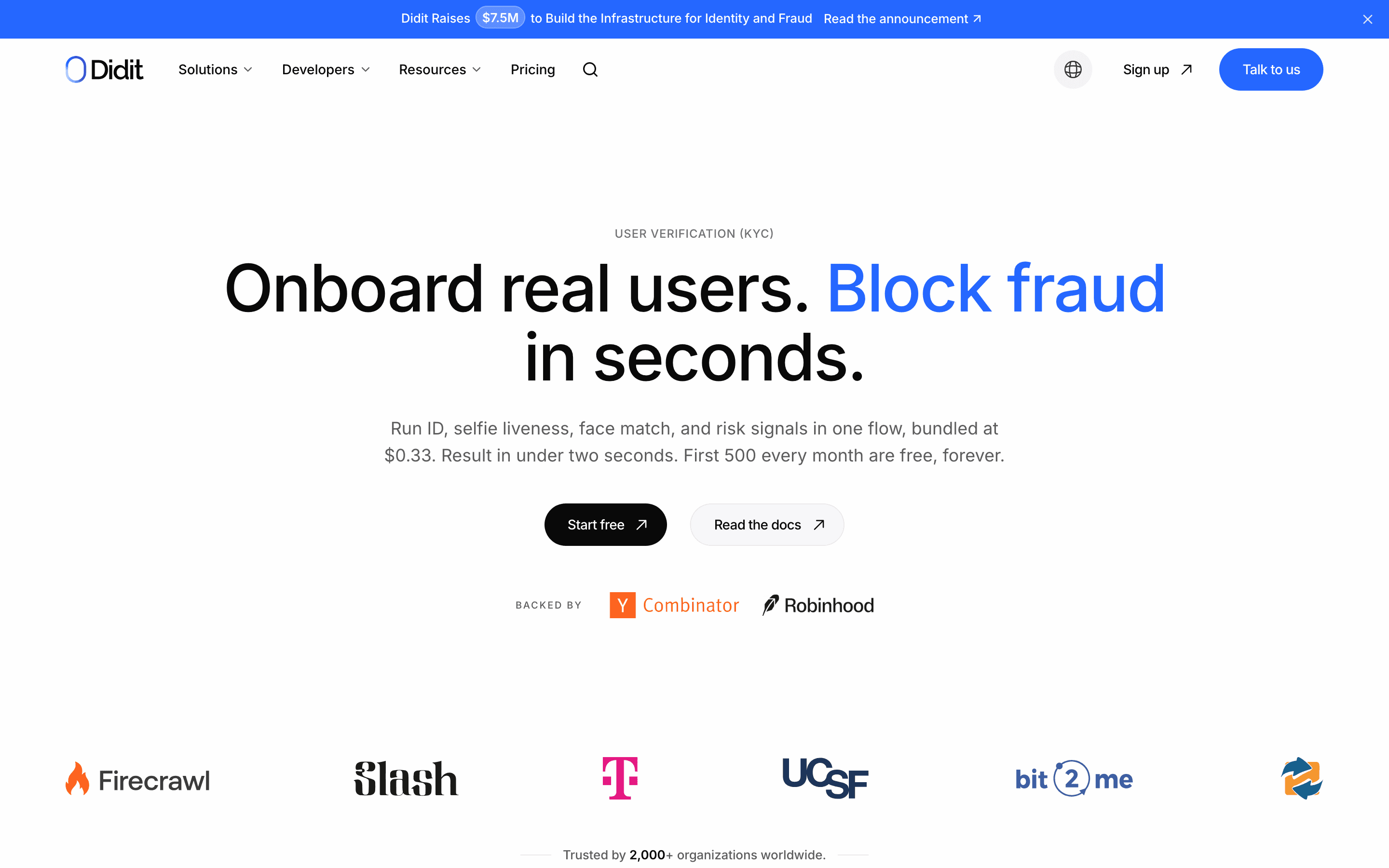 Didit: User verification