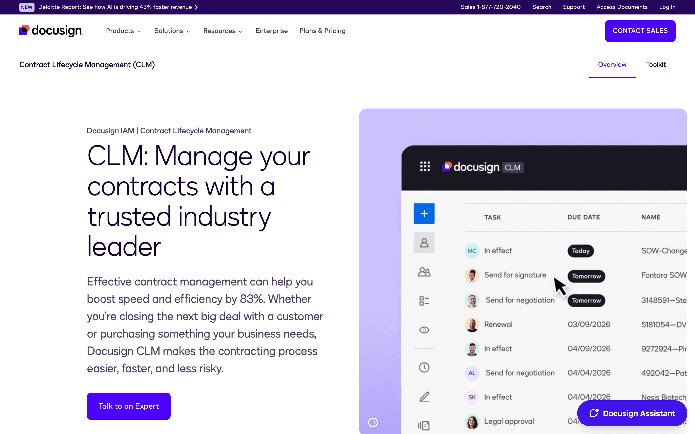 DocuSign: Clm