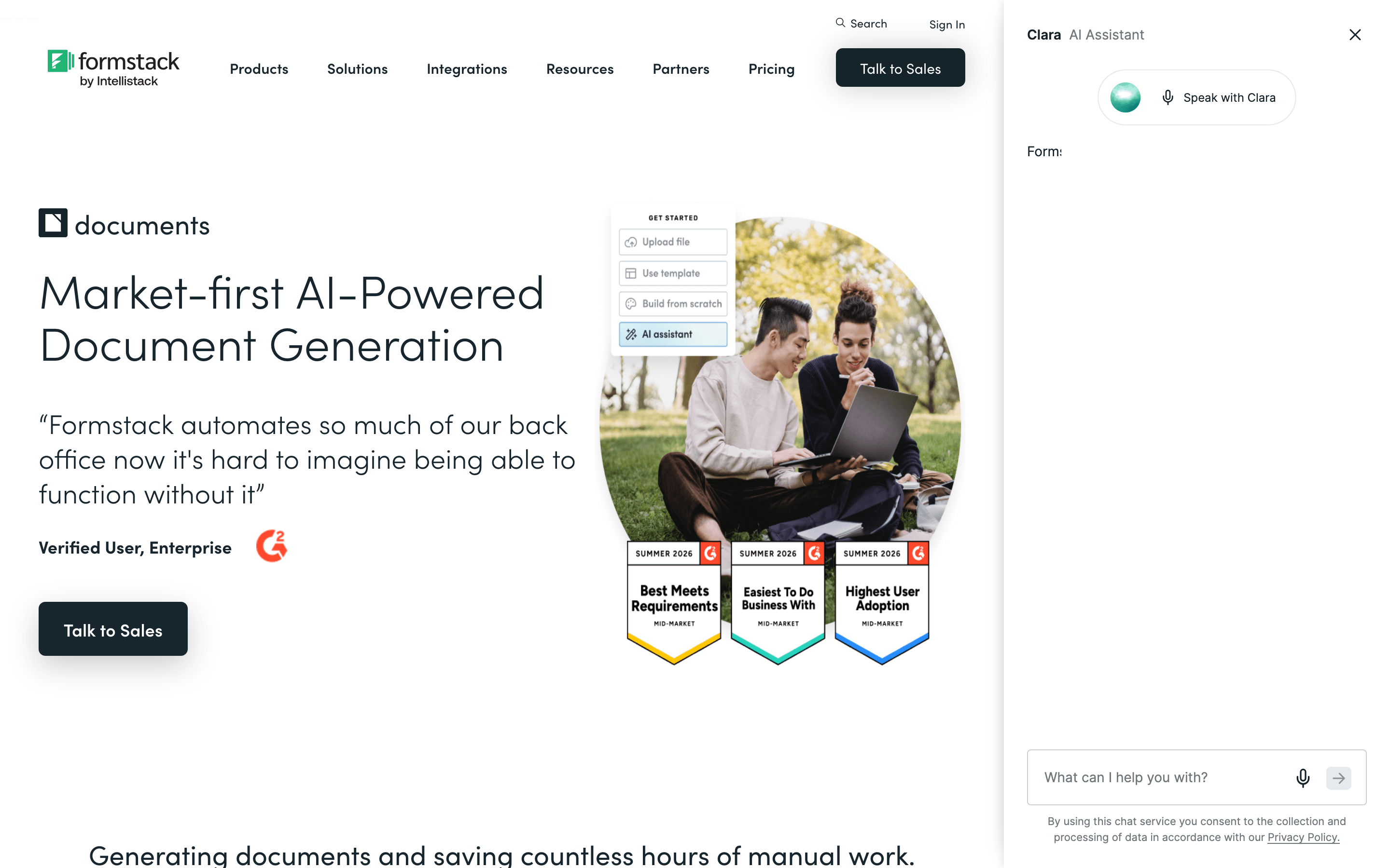 Formstack: Documents