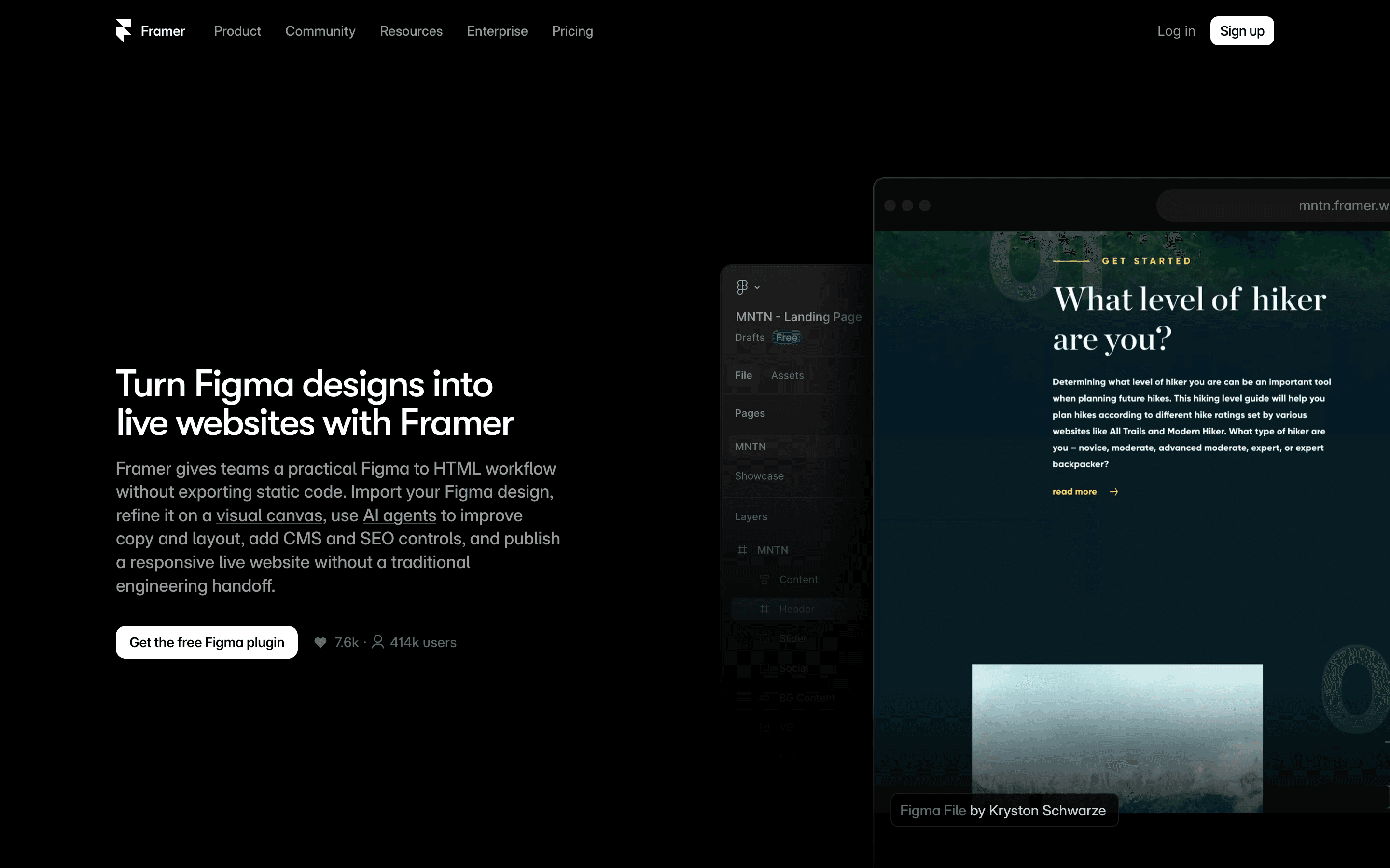 Framer: Figma to html