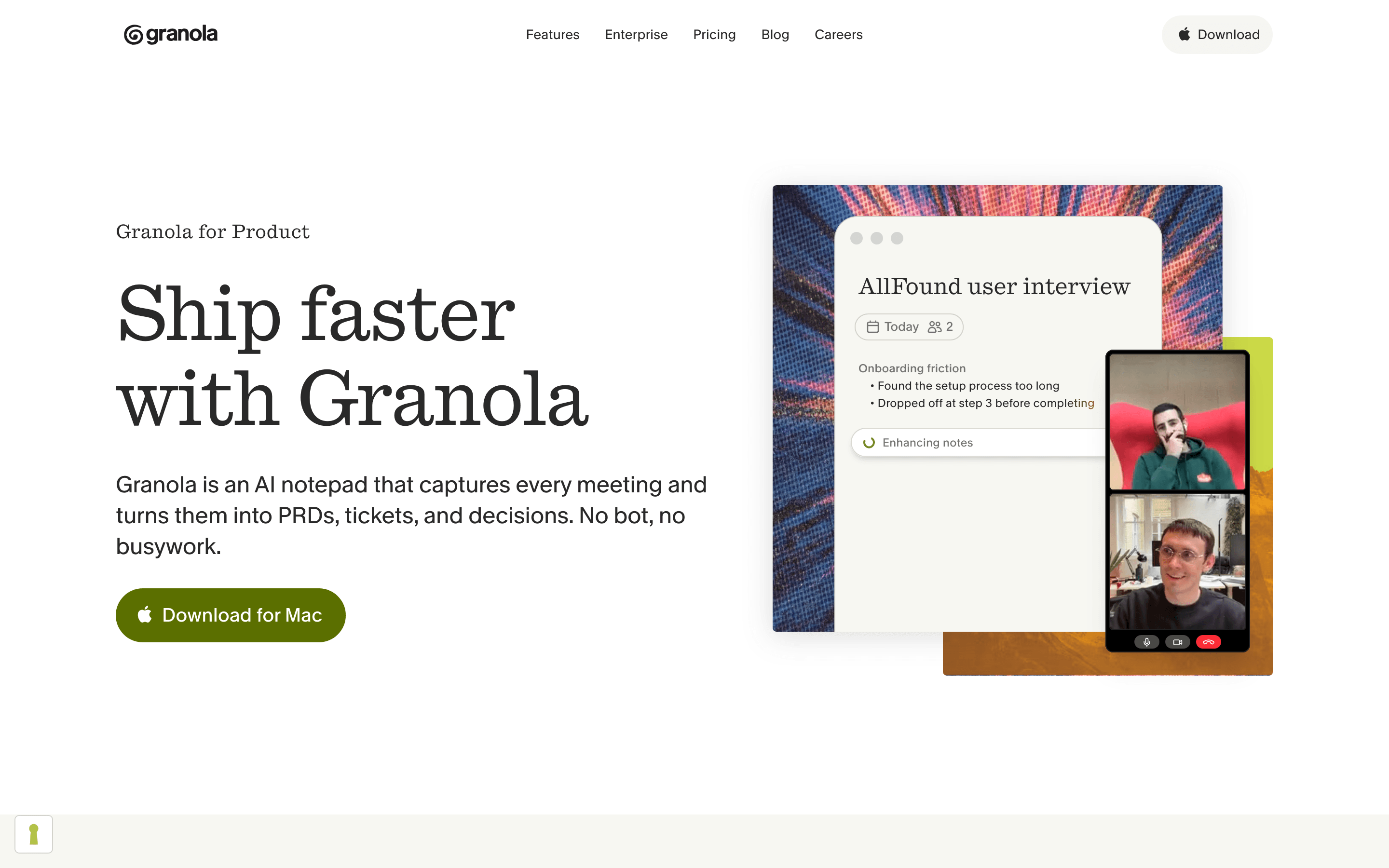 Granola: Product