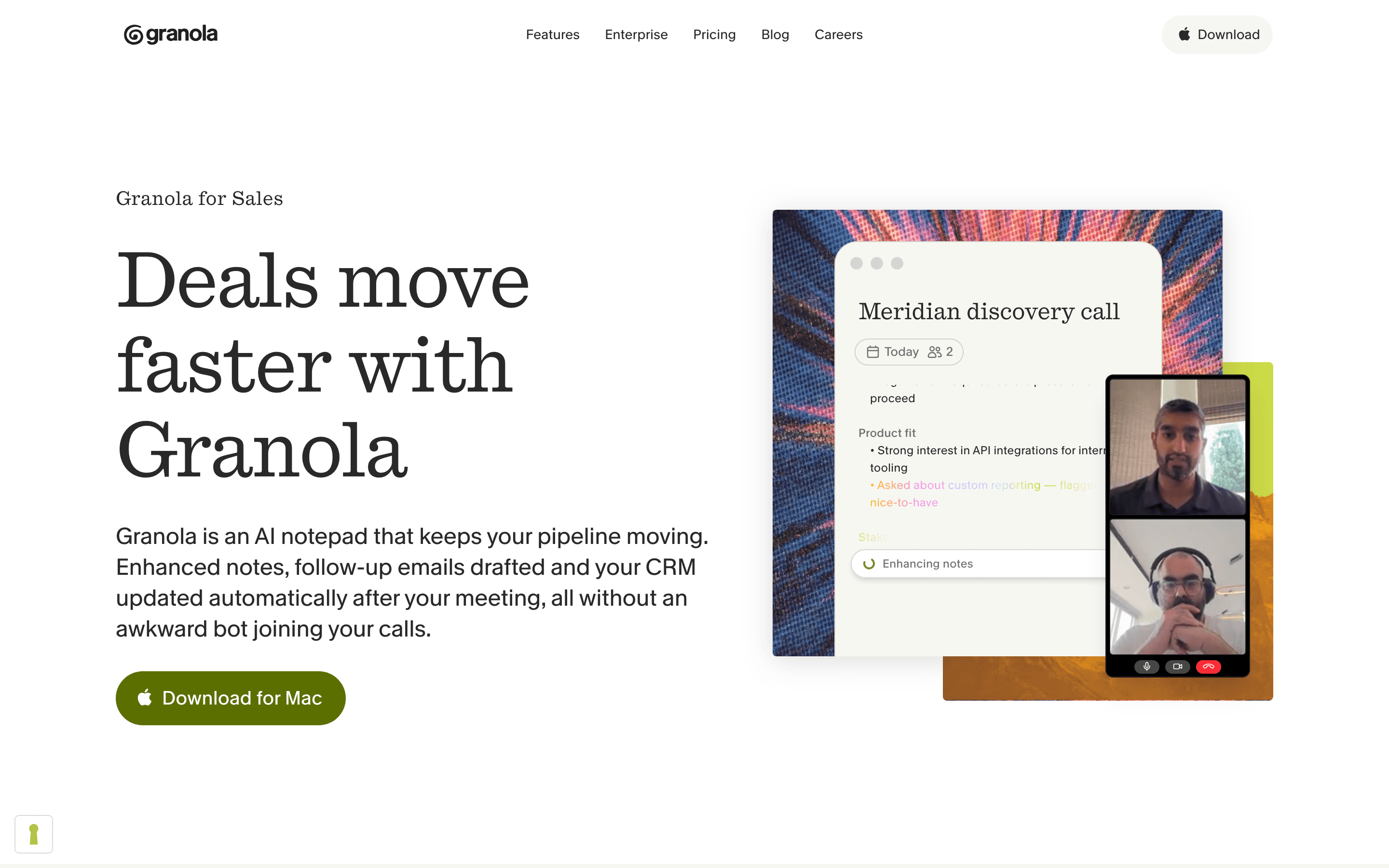 Granola: Sales