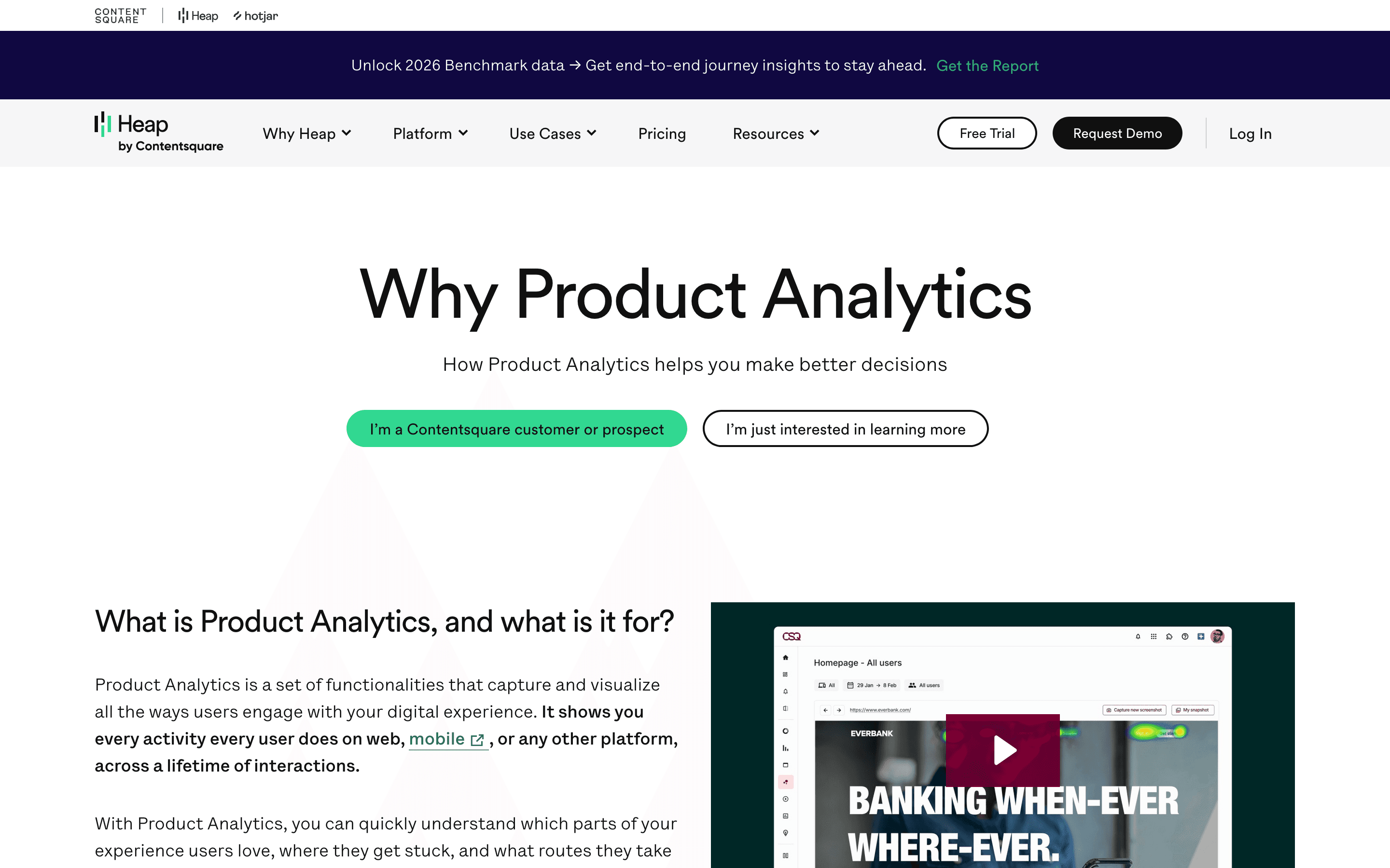 Heap: Why product analytics