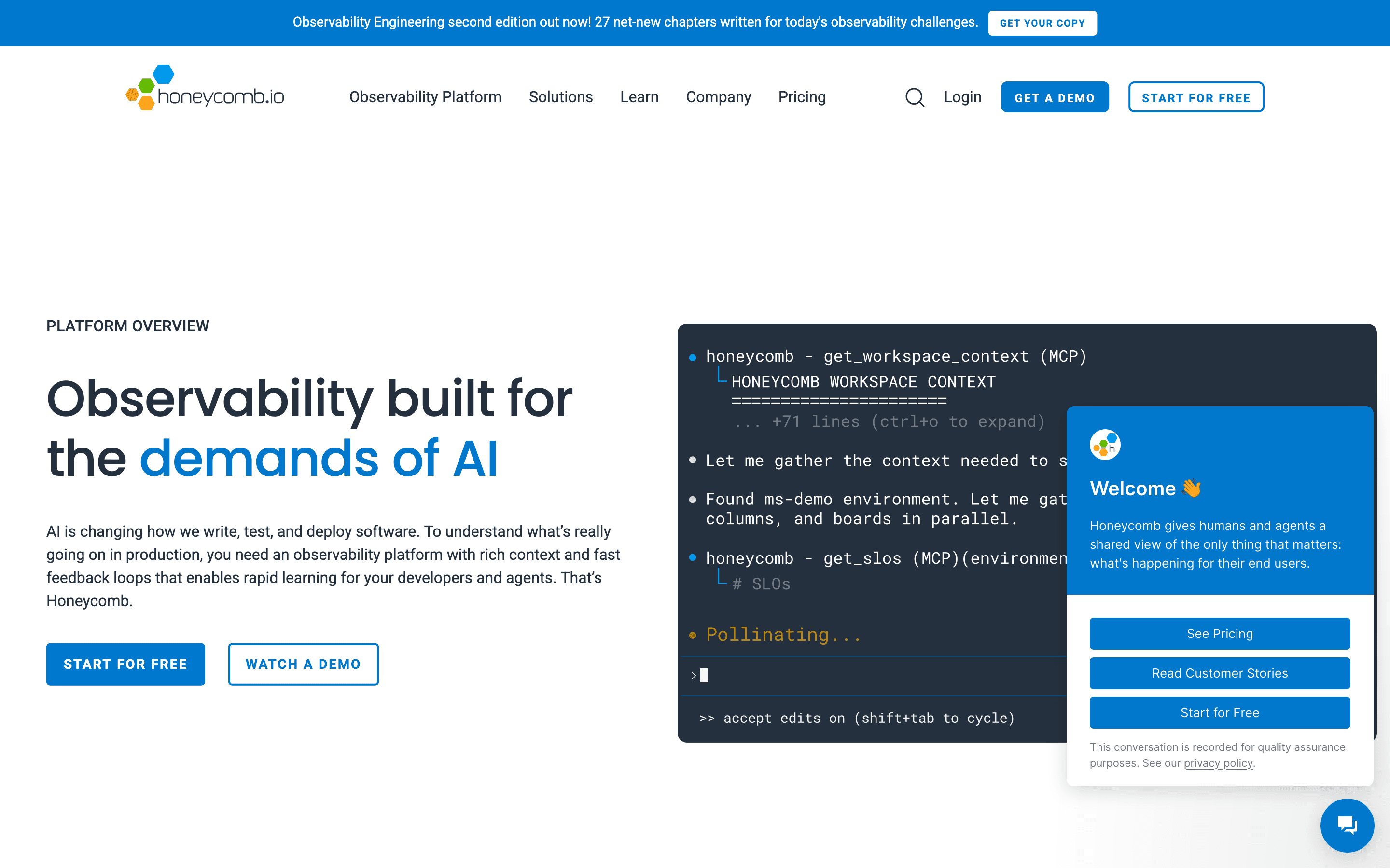 Honeycomb: Platform
