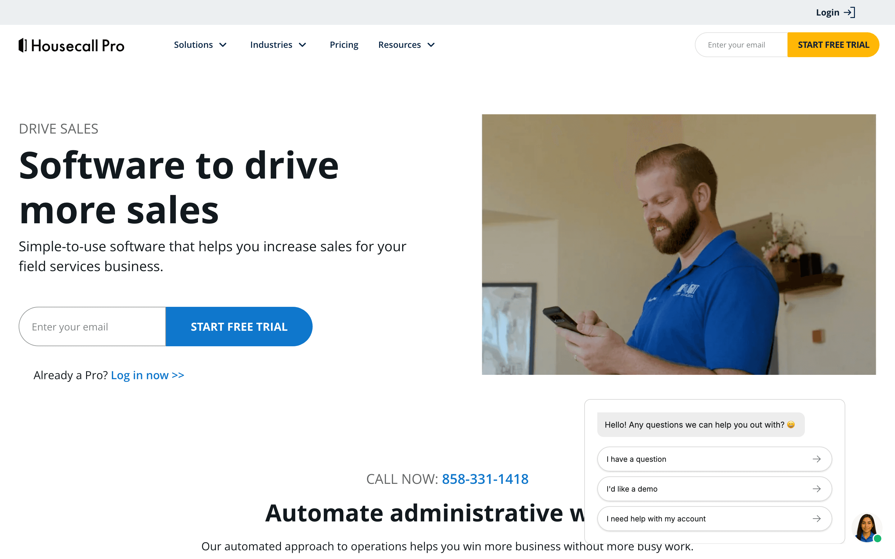 Housecall Pro: Drive sales