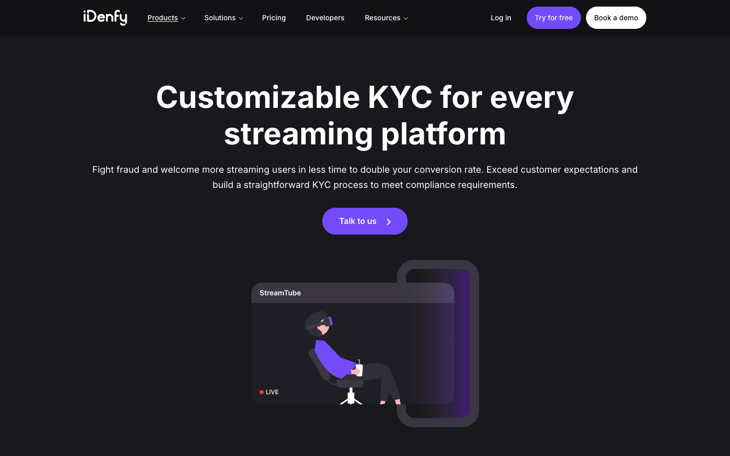 iDenfy: Customizable kyc for eve