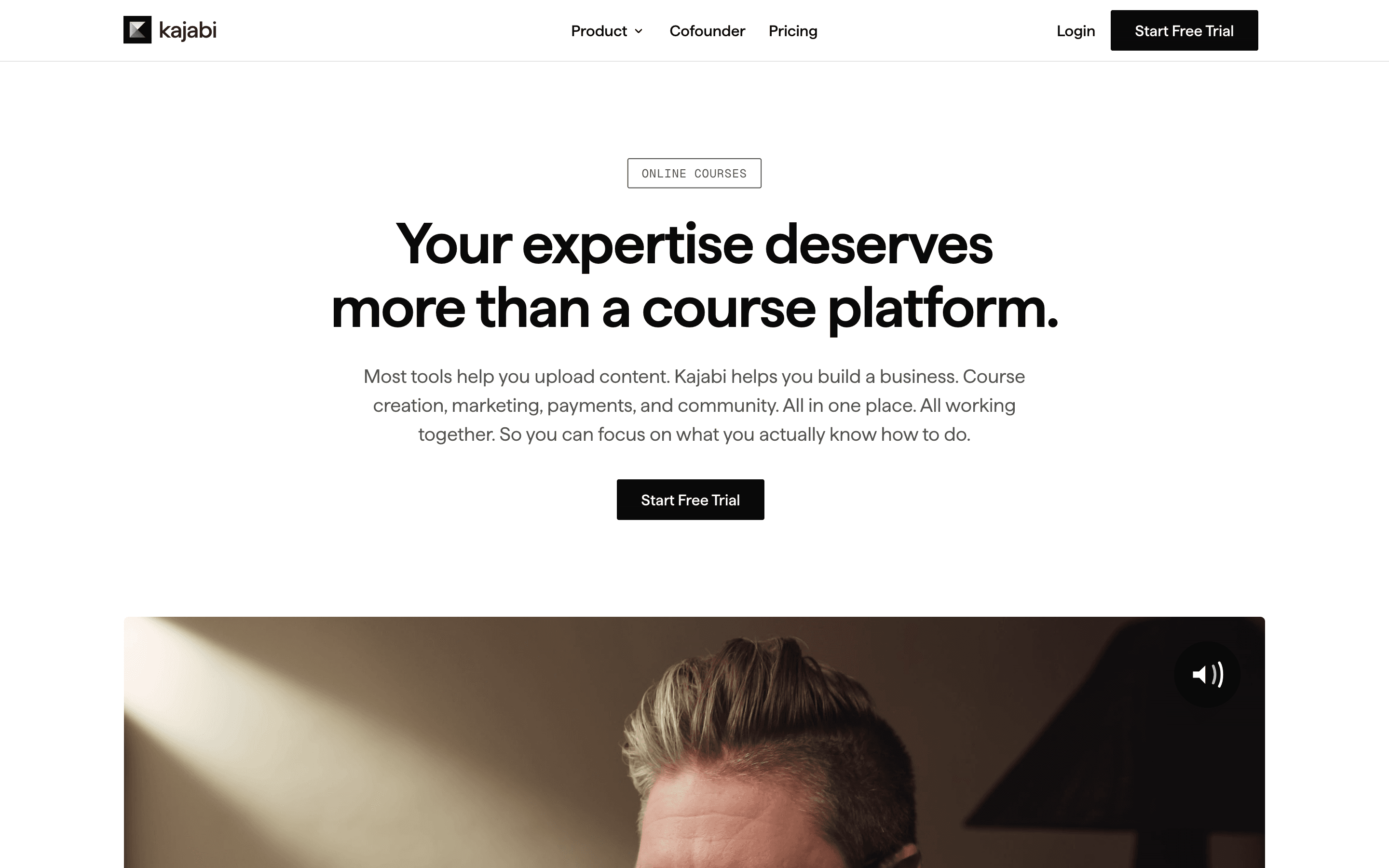 Kajabi: Online courses