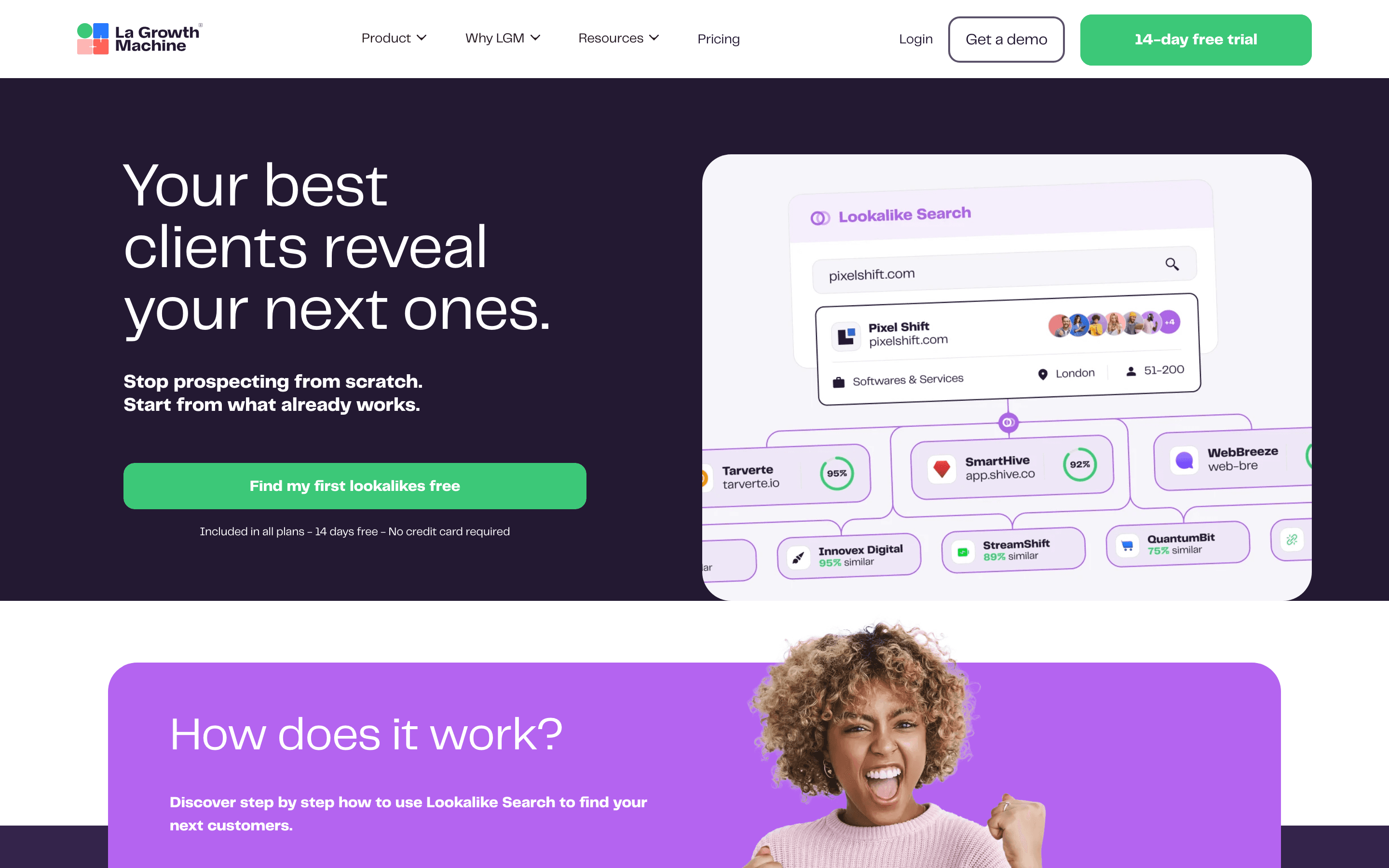 La Growth Machine: Lookalike search