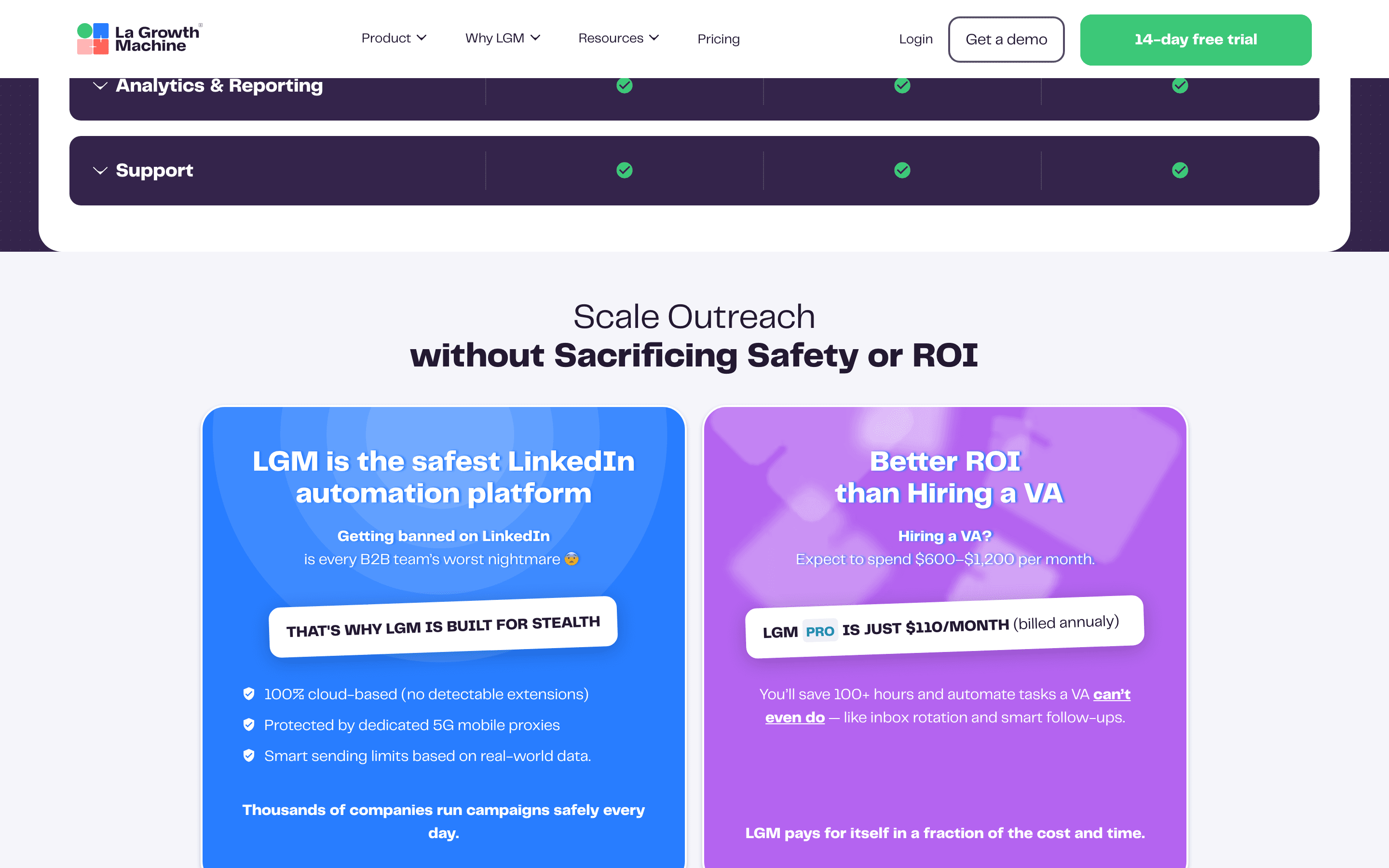 La Growth Machine pricing