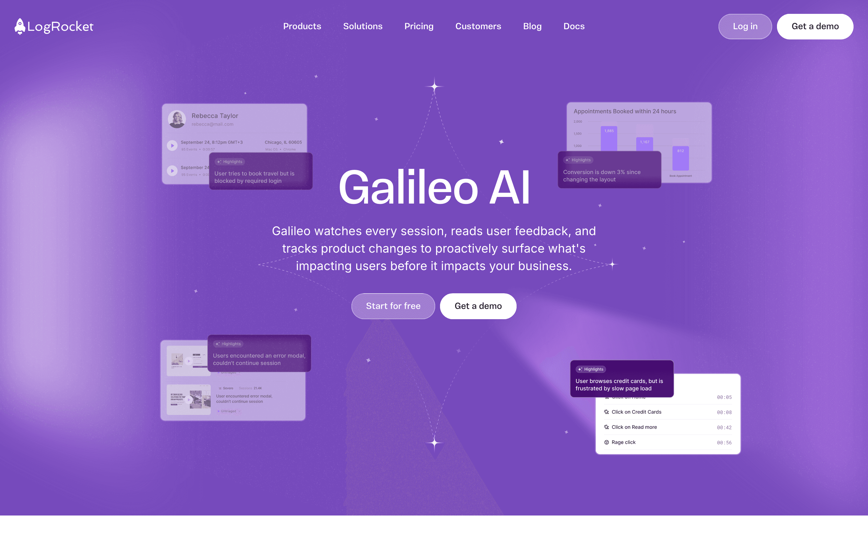 LogRocket: Galileo ai