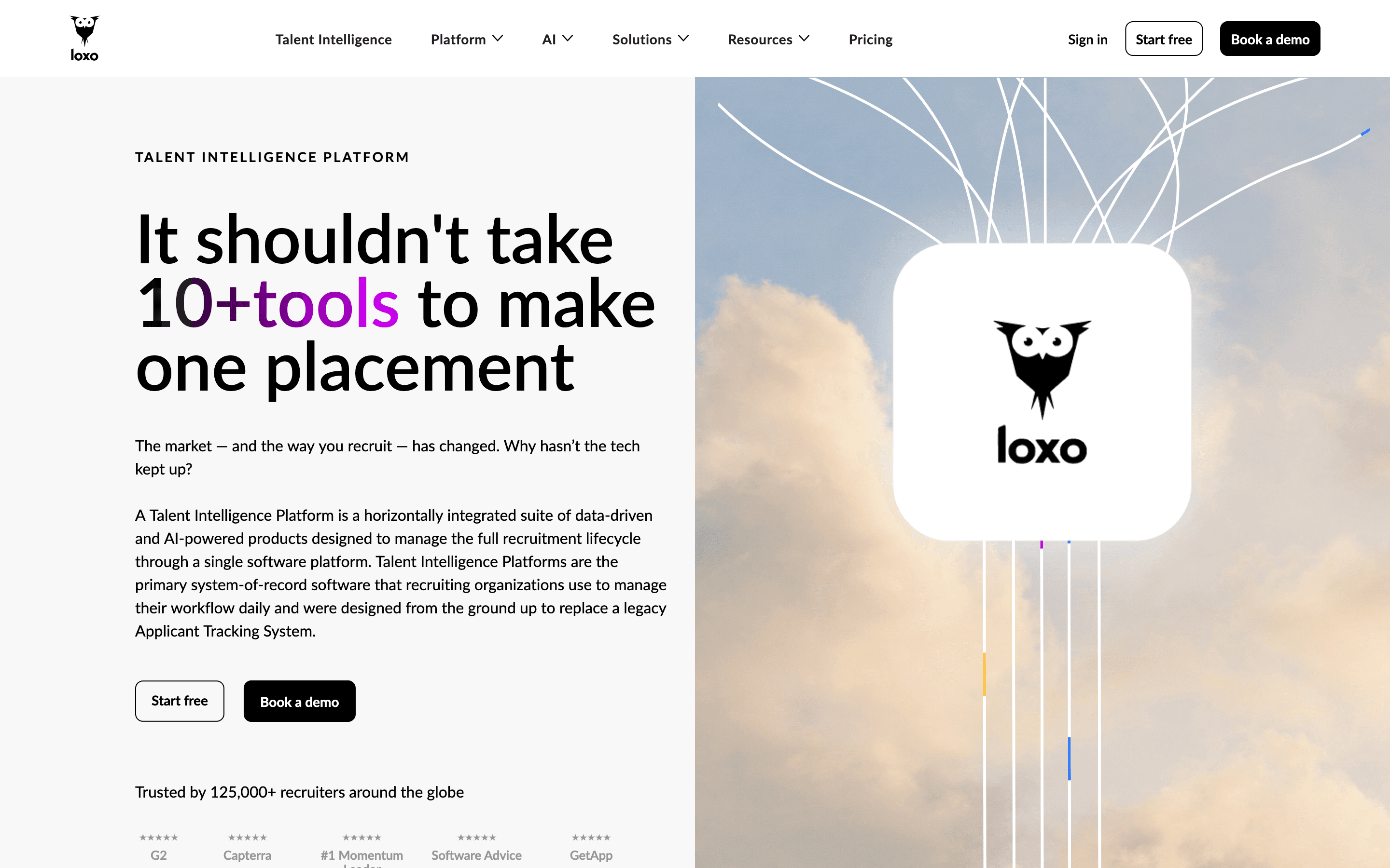 Loxo: Talent intelligence plat