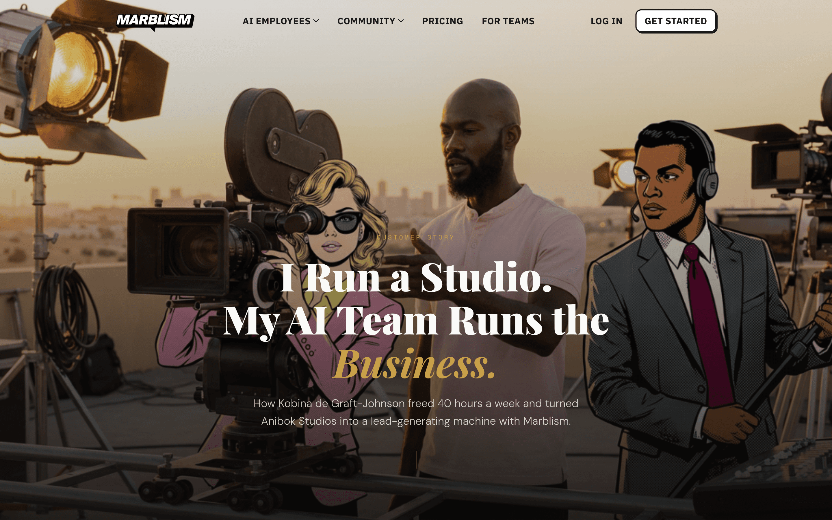 Marblism: Video production studio