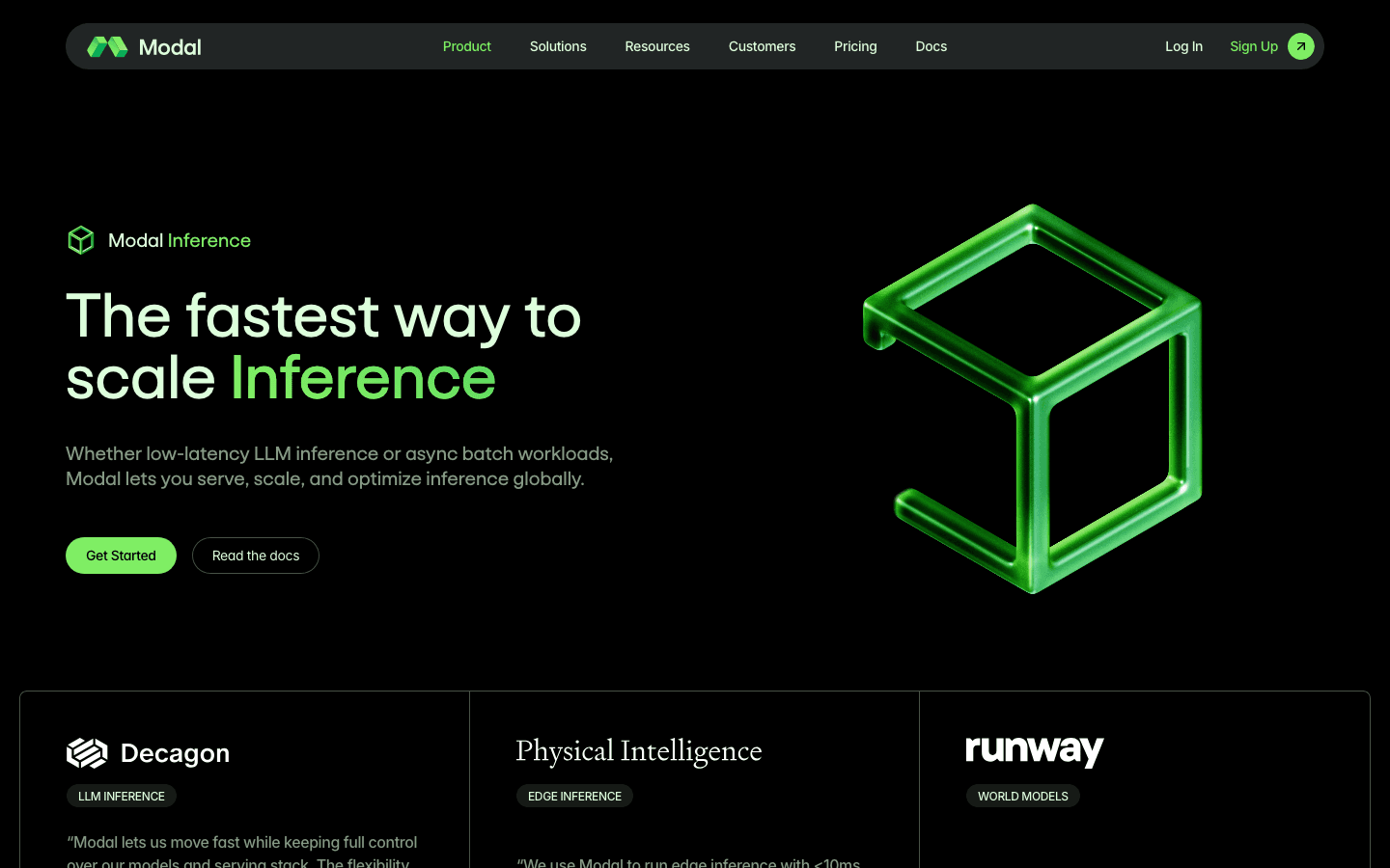 Modal: Inference