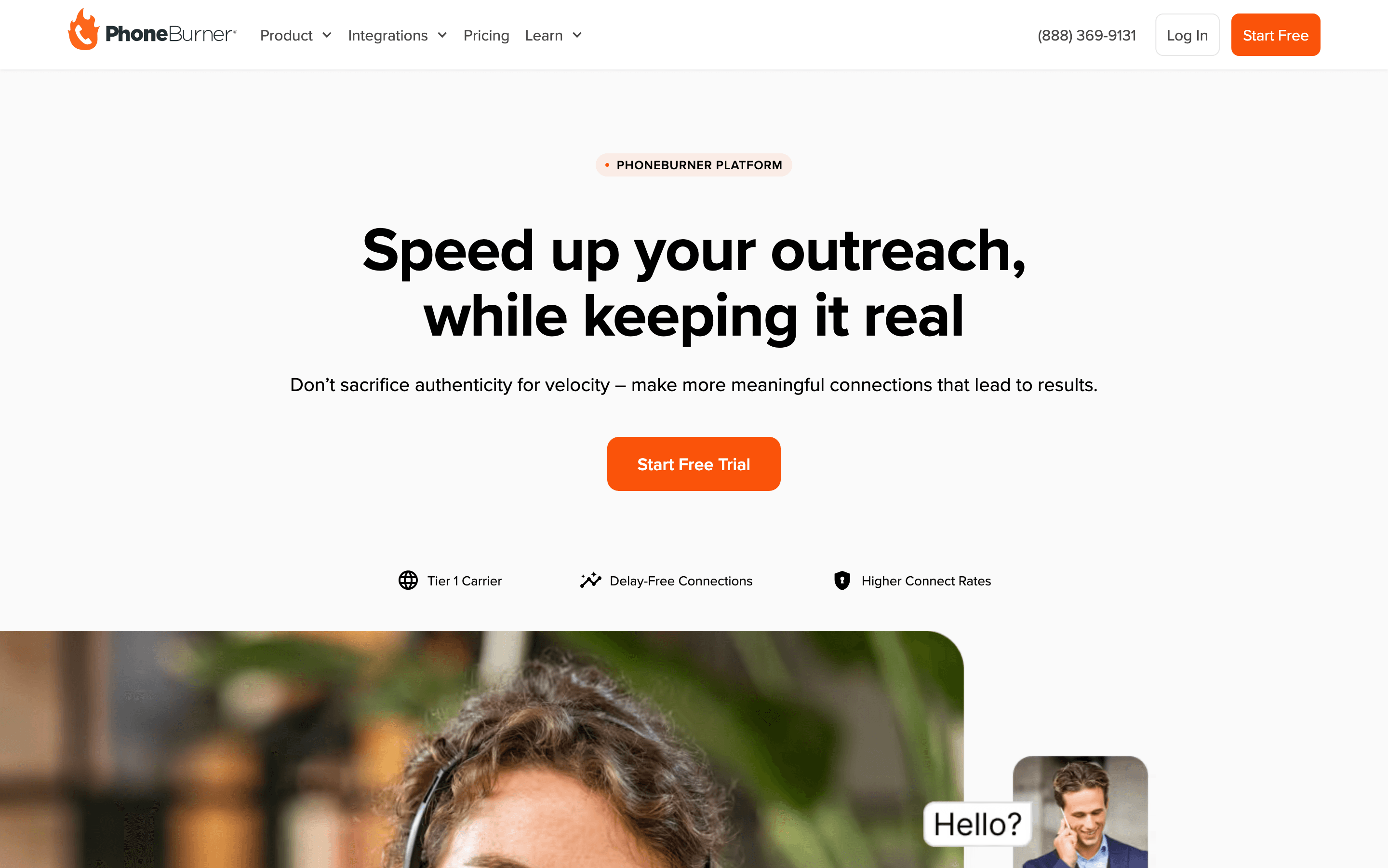 PhoneBurner: Platform