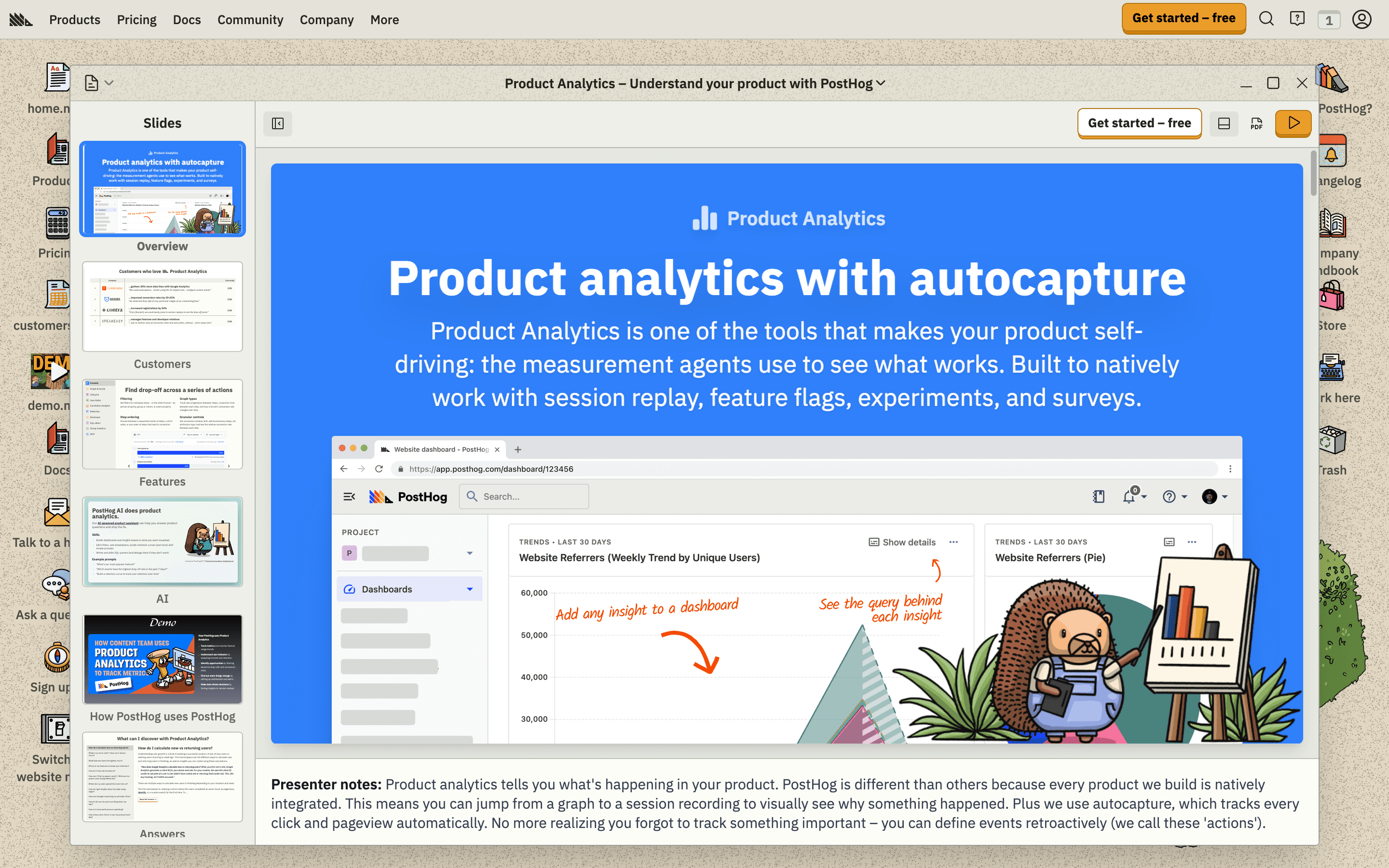 PostHog: Product analytics