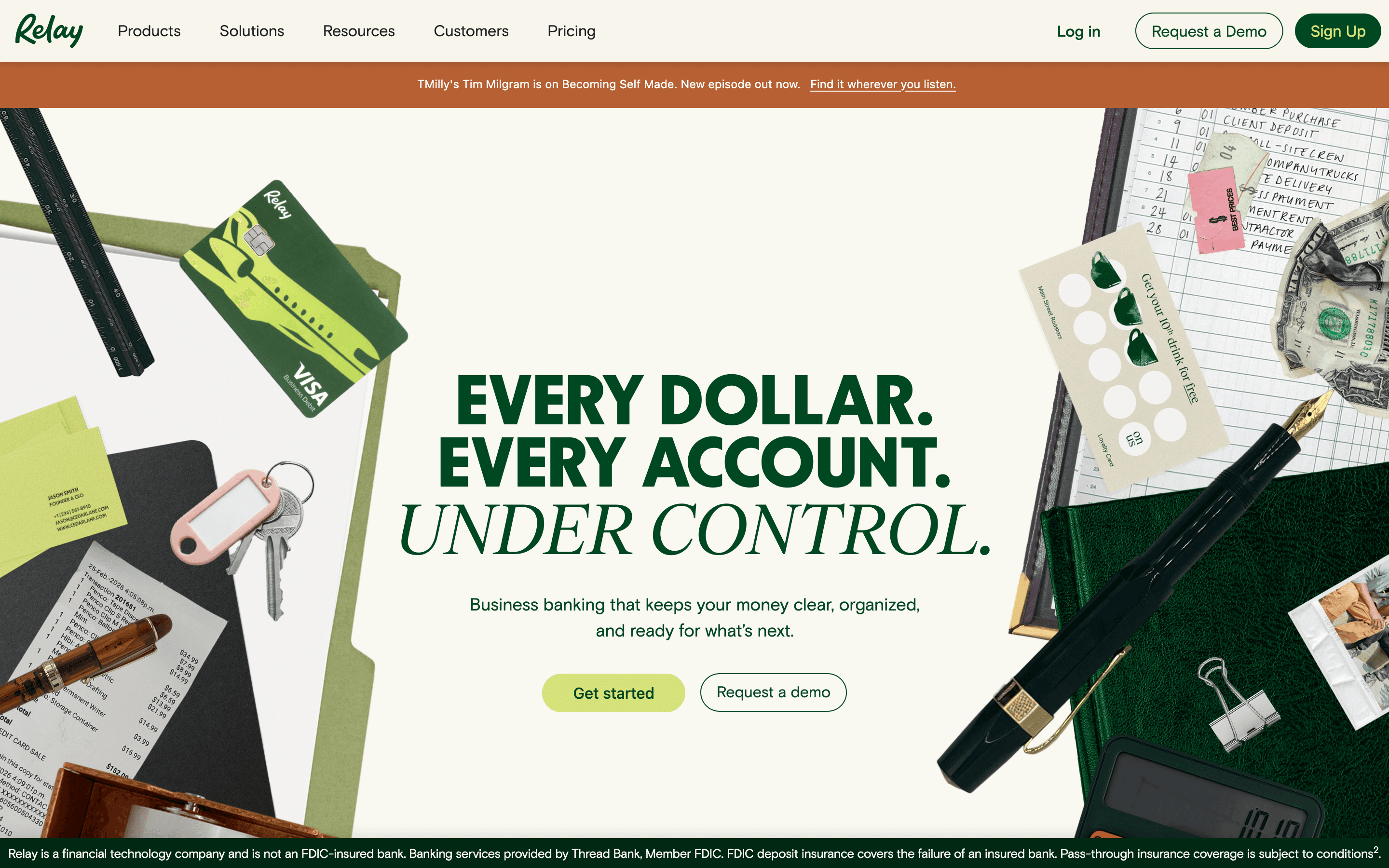 Relay homepage