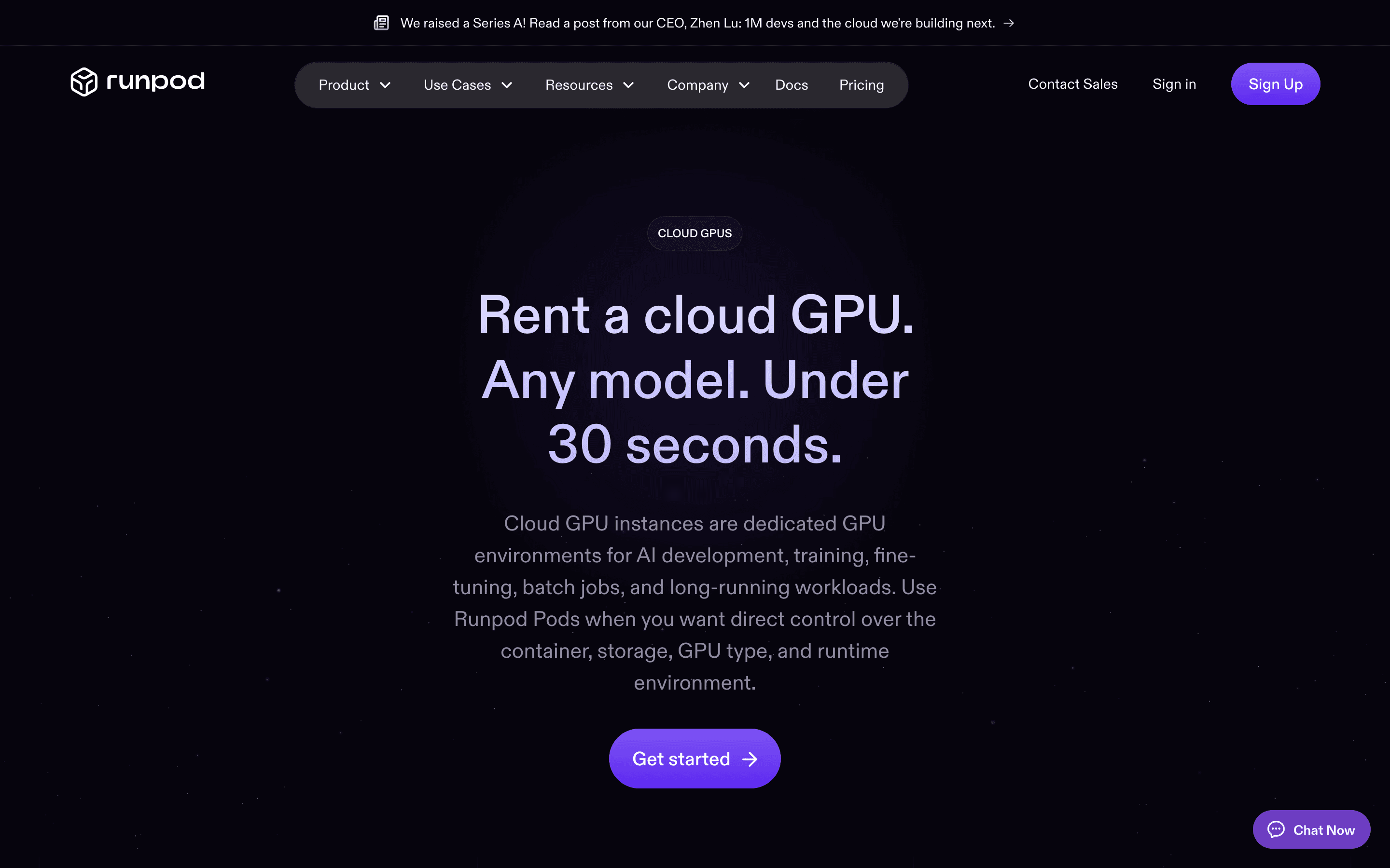 RunPod: Cloud gpus