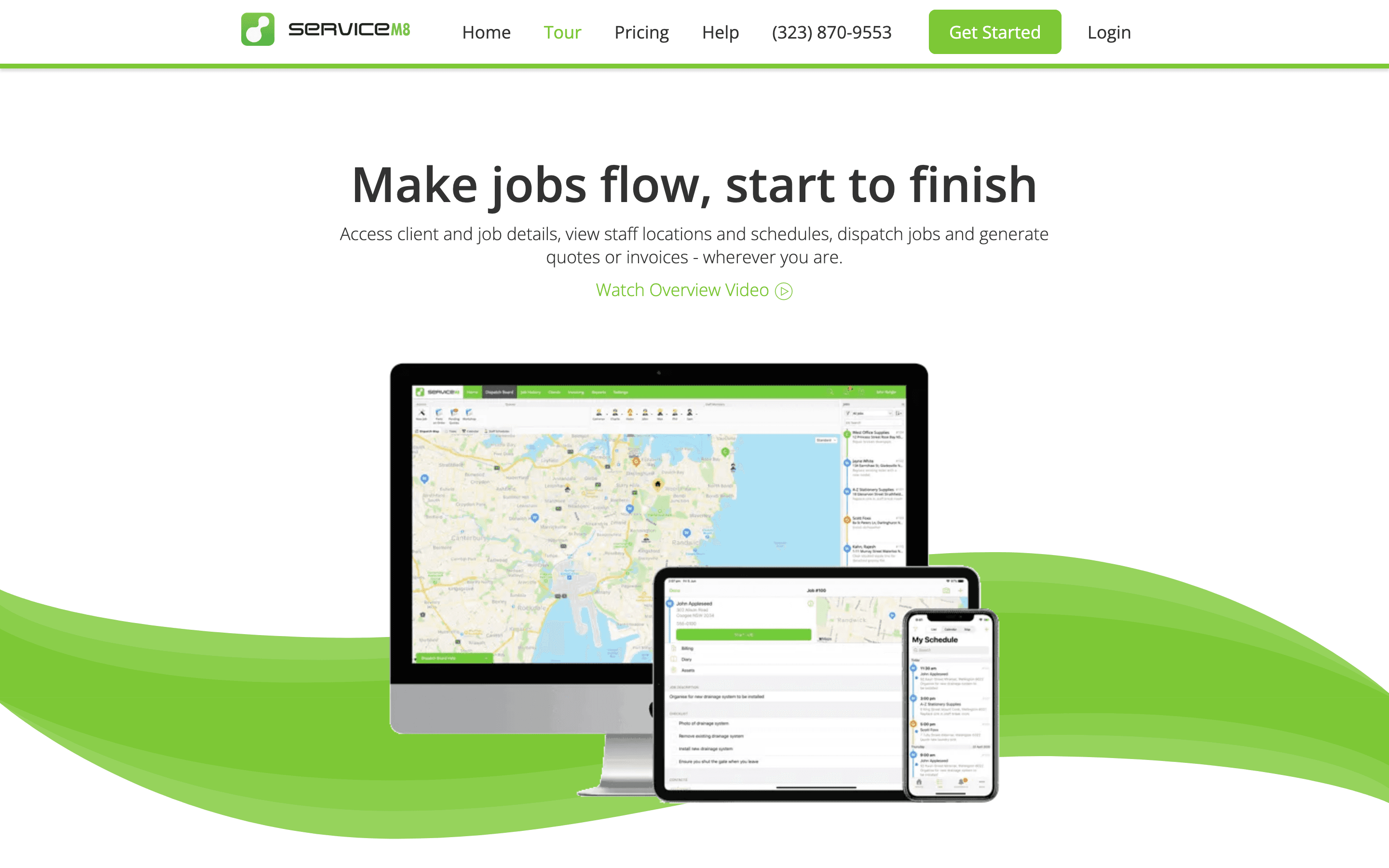 ServiceM8: Tour