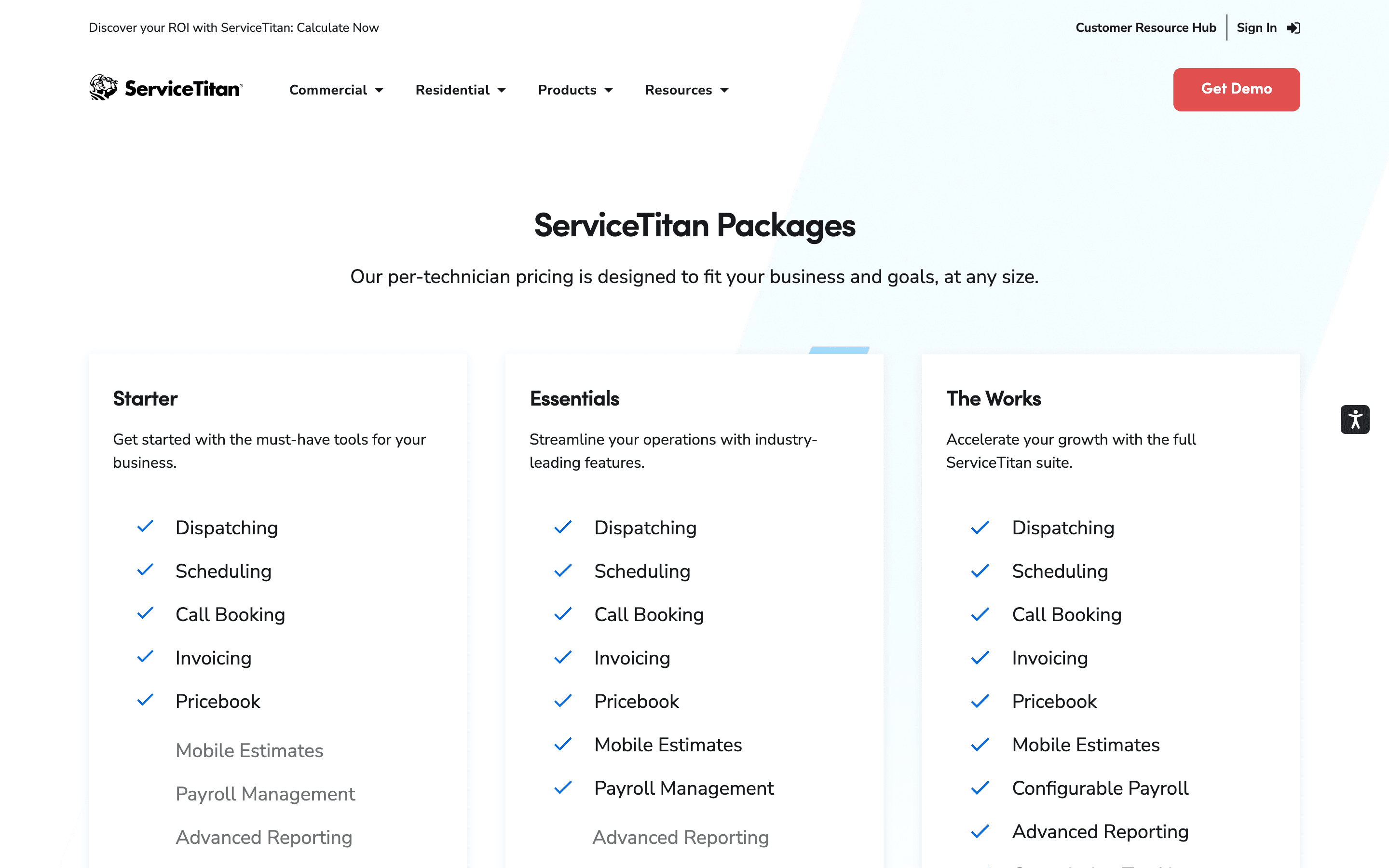 ServiceTitan pricing