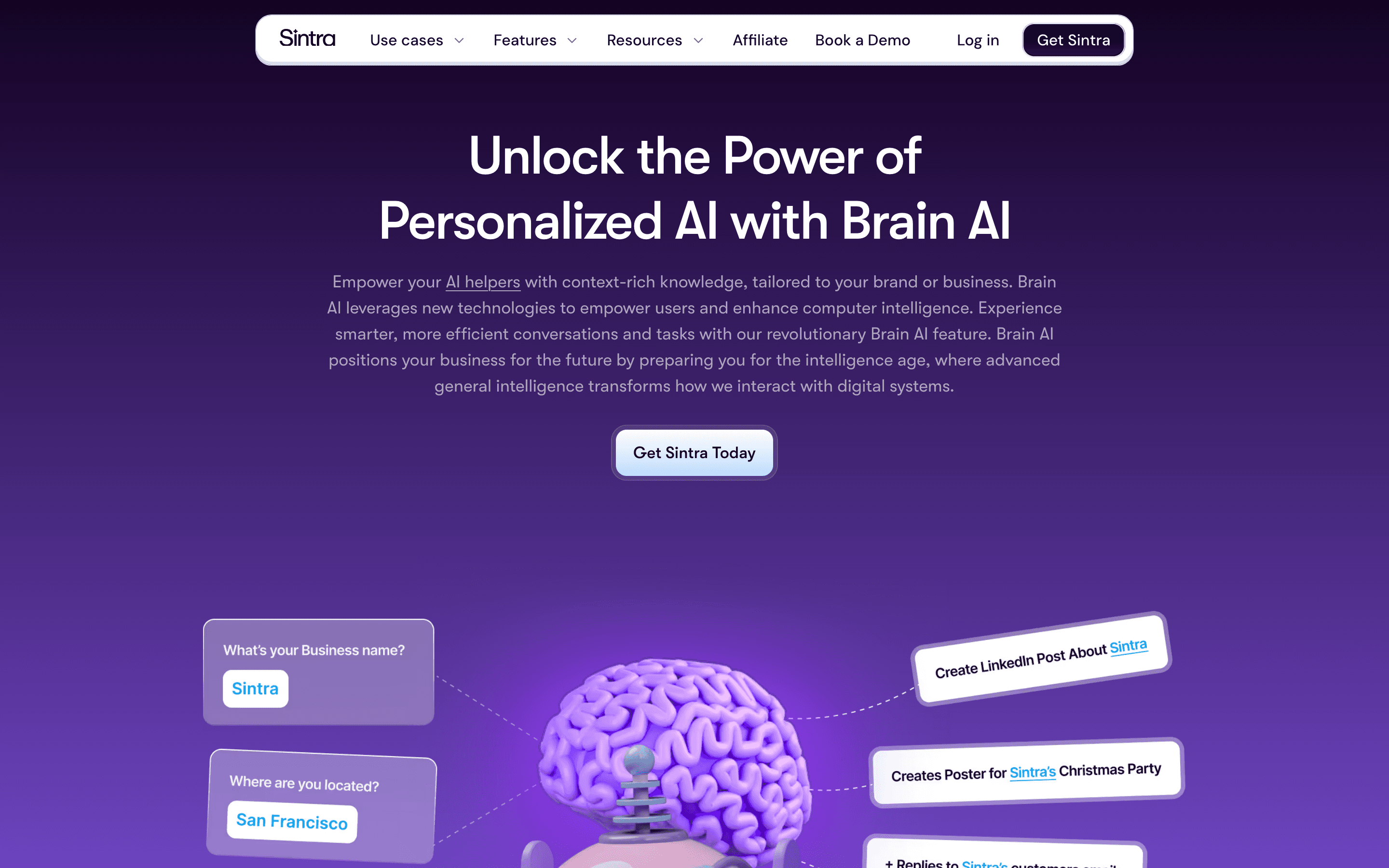 Sintra: Brain ai